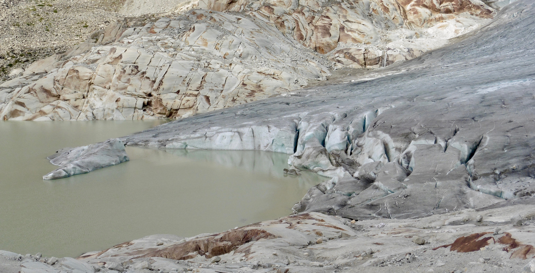 Panasonic DMC-TZ55 sample photo. Glacier of rodano photography