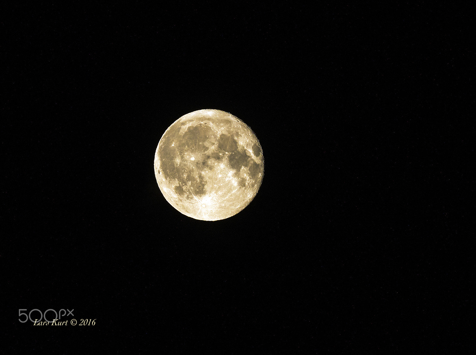 Pentax K-3 sample photo. Moon photography
