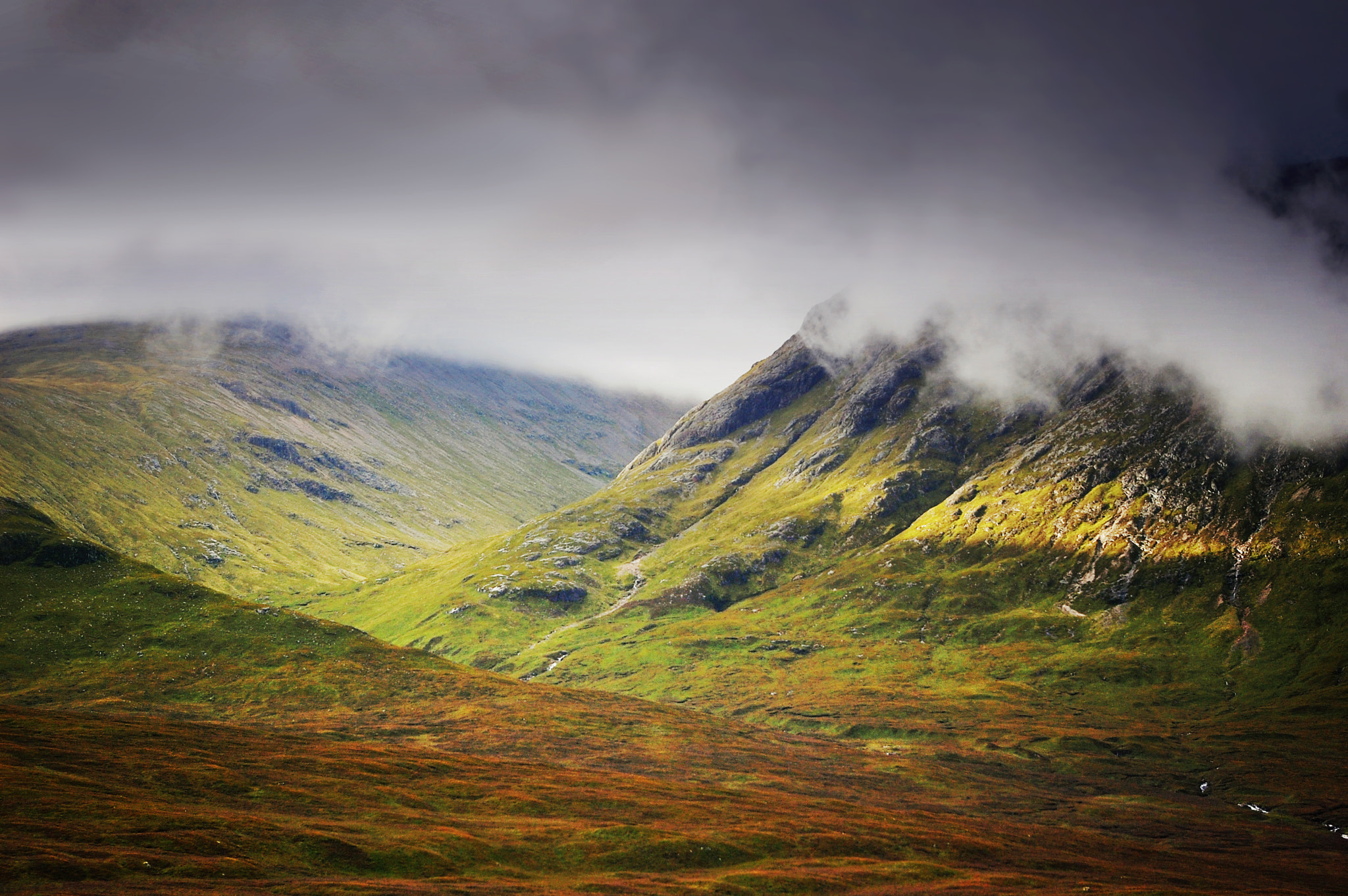 Sigma 55-200mm F4-5.6 DC HSM sample photo. Glencoe, scotland photography