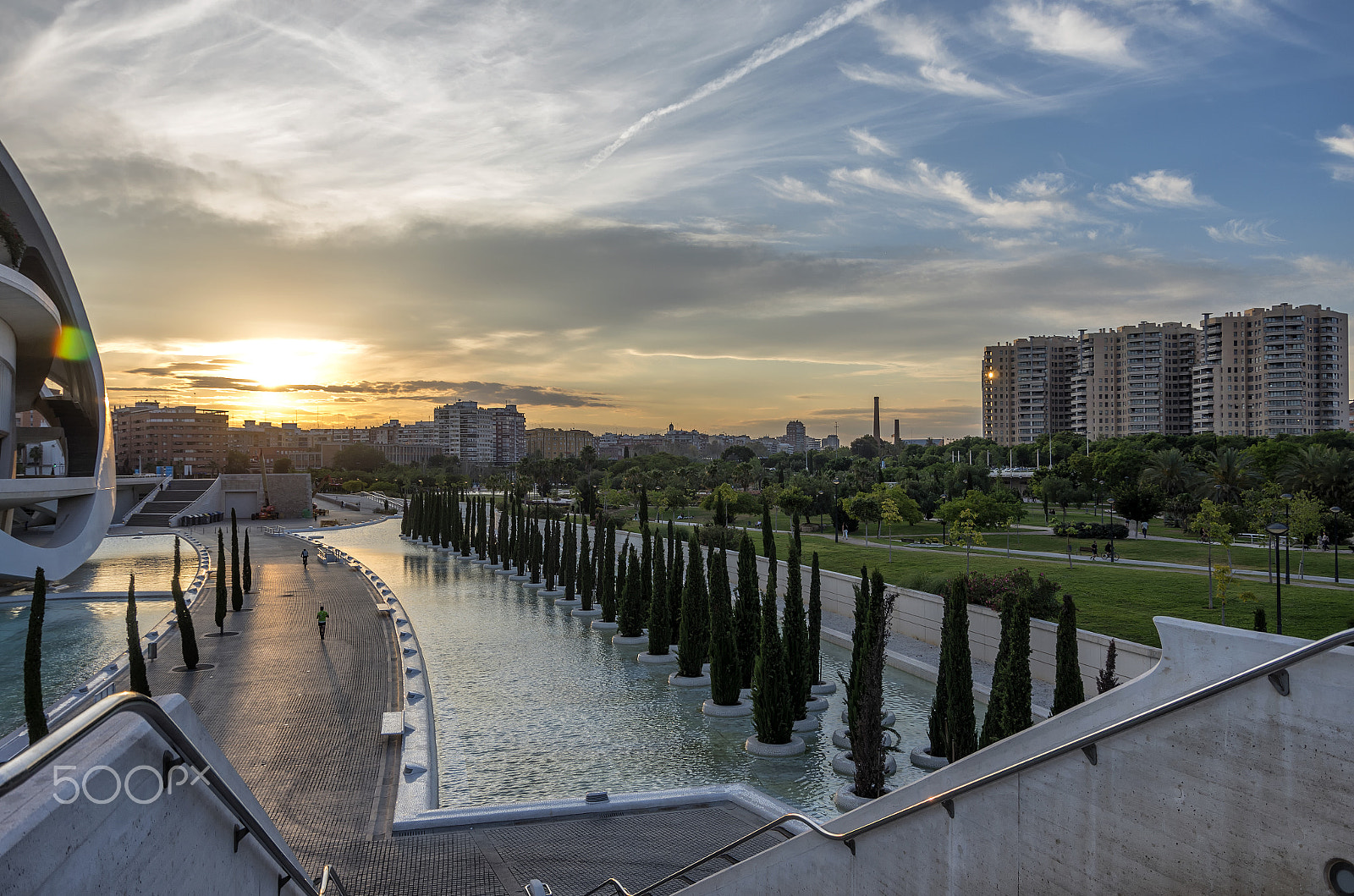 Pentax K-5 II sample photo. Sunset over valencia photography