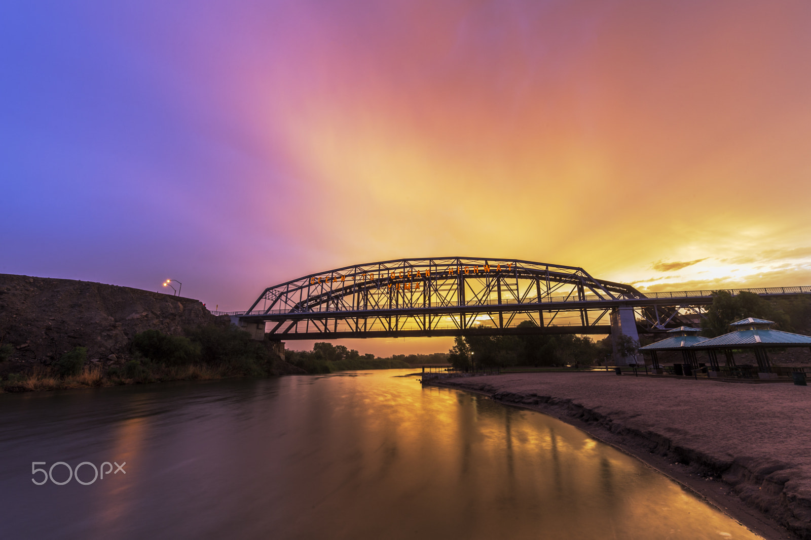 Canon EOS 6D sample photo. Sunrise over the colorado river  photography