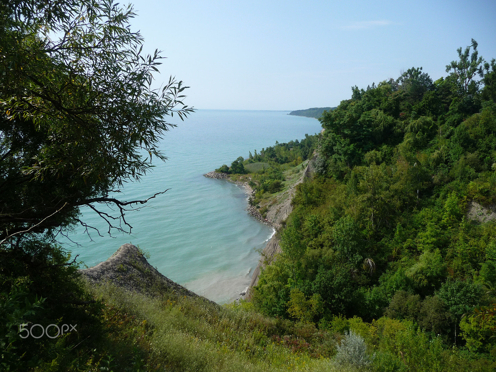 Panasonic DMC-TZ50 sample photo. Scarborough bluffs photography