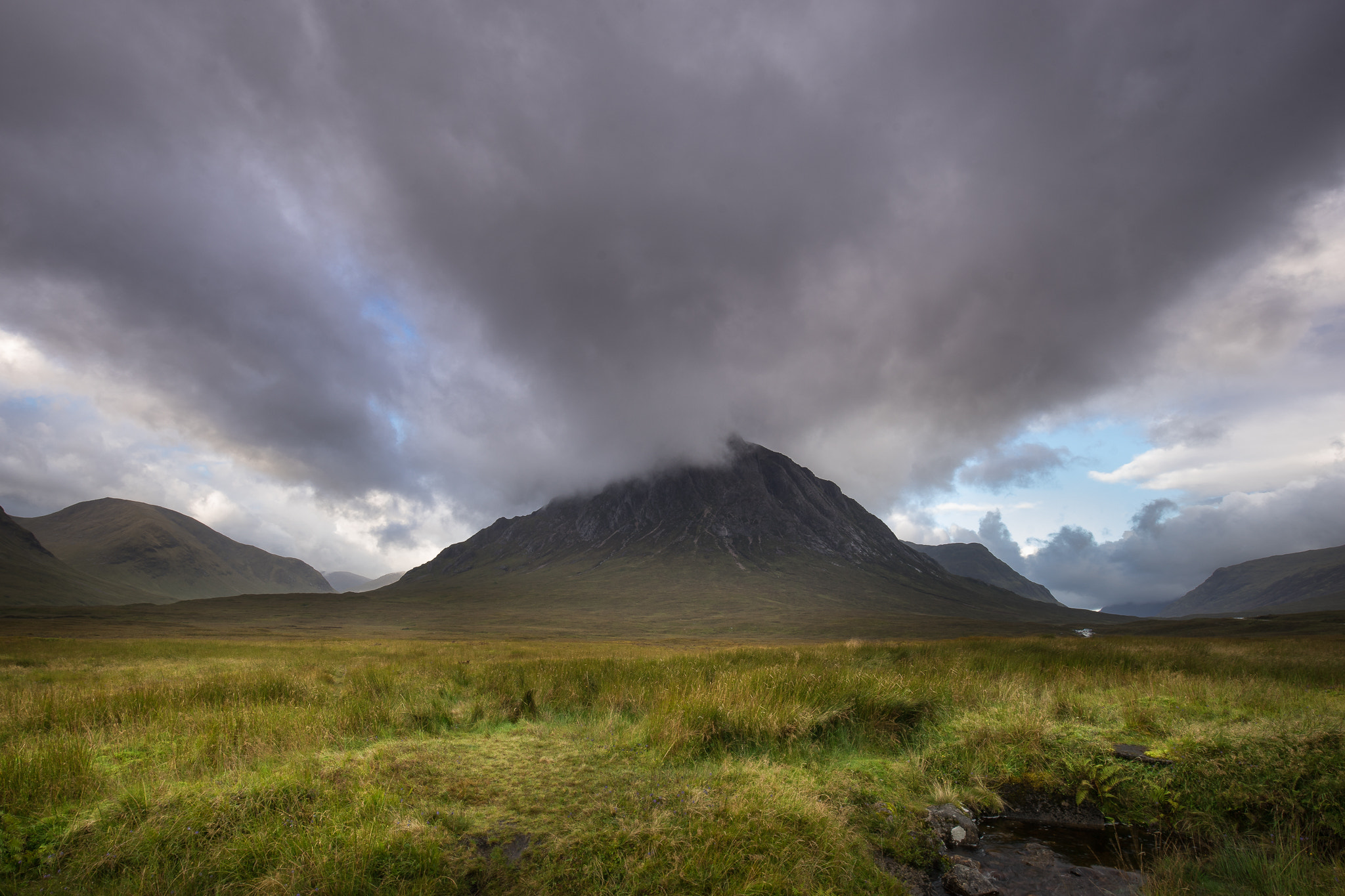 Sony a7 II + Canon EF 16-35mm F4L IS USM sample photo. Buachaille etive mòr photography