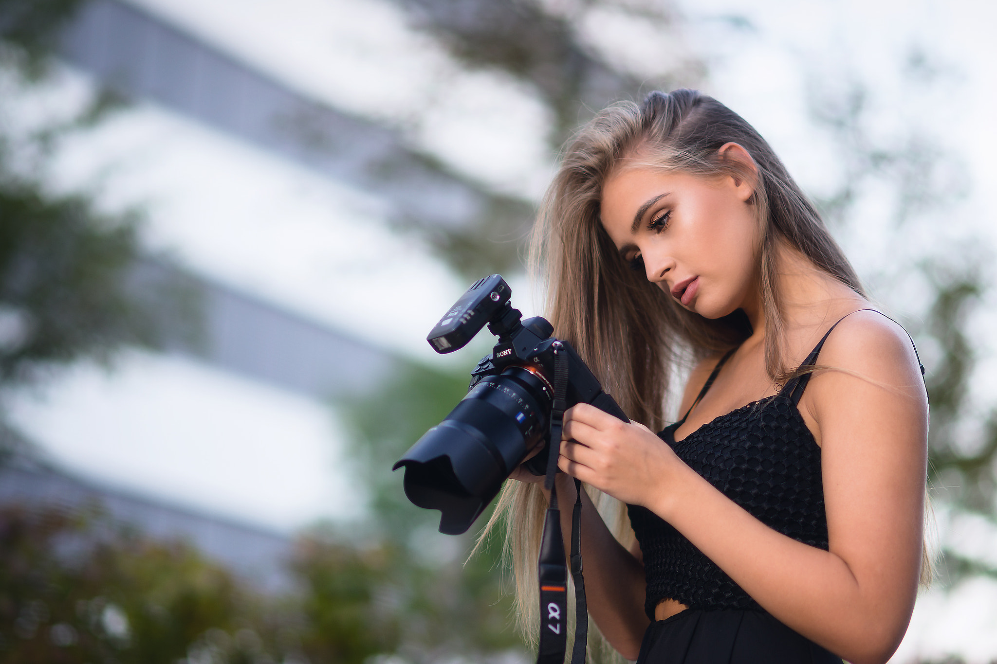 Sony Planar T* 85mm F1.4 ZA sample photo. Anna photography