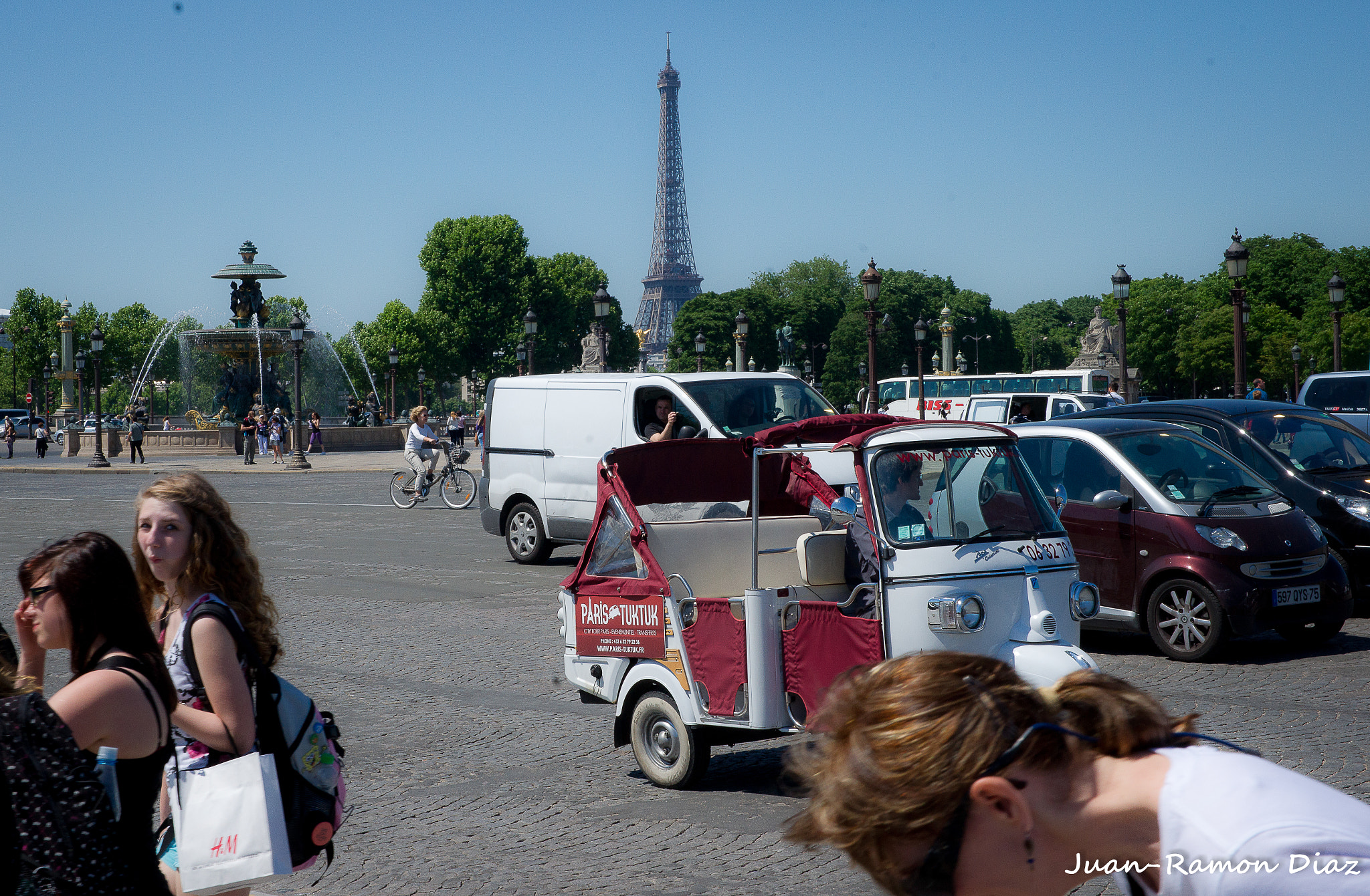 Sony Alpha DSLR-A850 sample photo. Paris place de la concorde photography