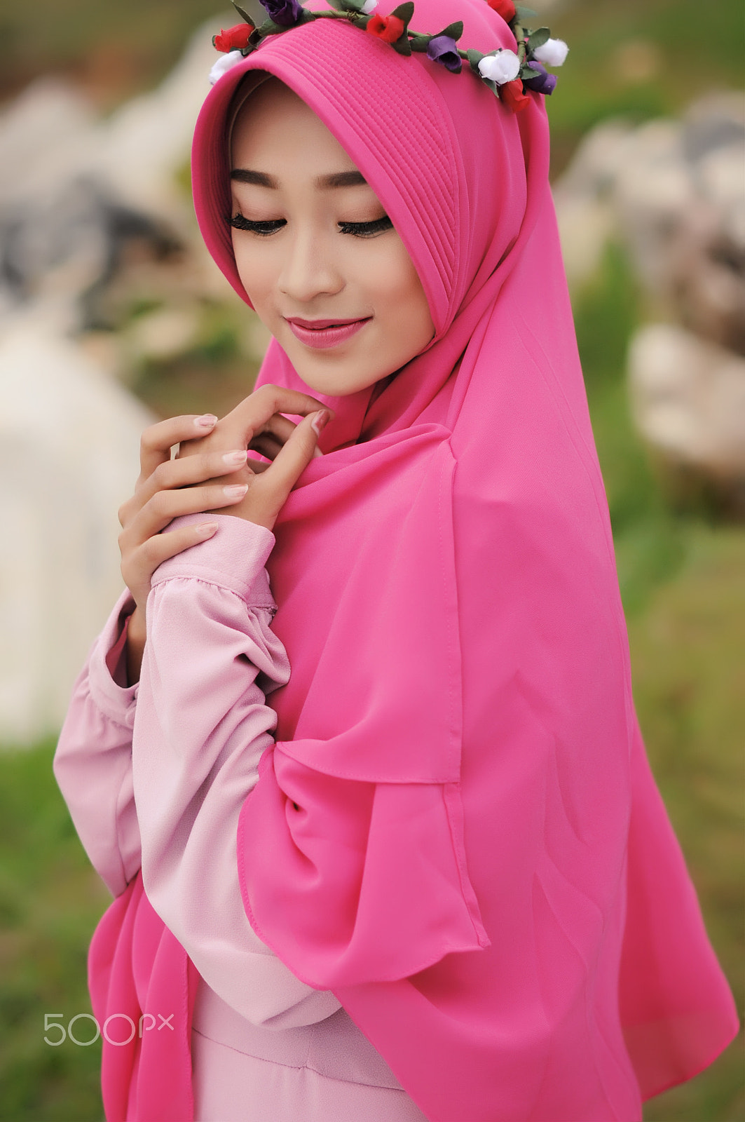 Nikon D300 sample photo. Hijab fashion photography