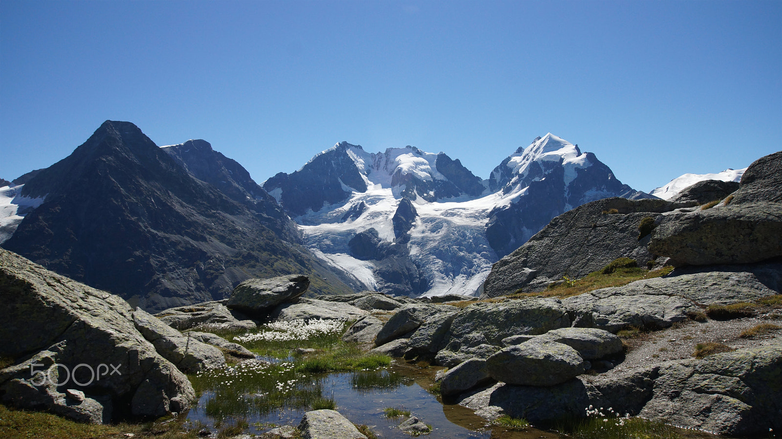 Sony SLT-A77 + 10-20mm F3.5 sample photo. Piz bernina photography