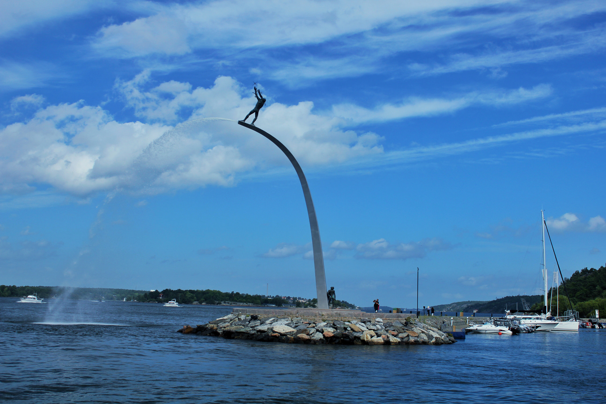 Canon EF-S 18-55mm F3.5-5.6 IS sample photo. Our heavenly father on the rainbow photography