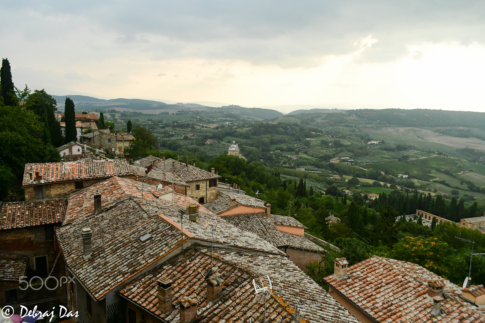 Nikon D500 sample photo. Montepulciano medieval town photography