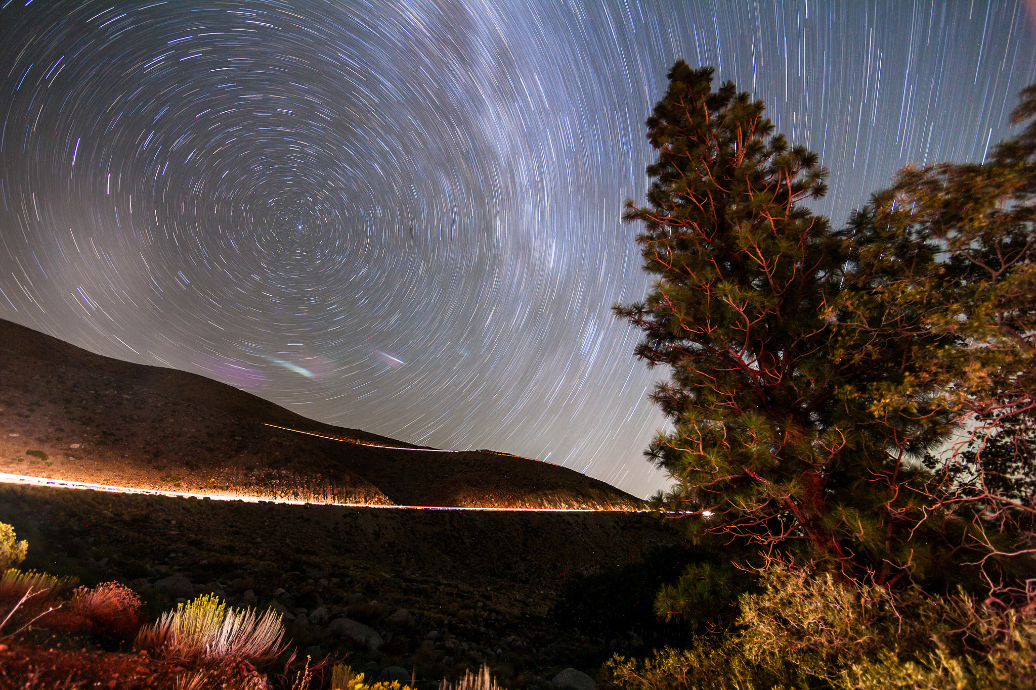 Canon EF 14mm F2.8L II USM sample photo. Onion rd. startrail photography