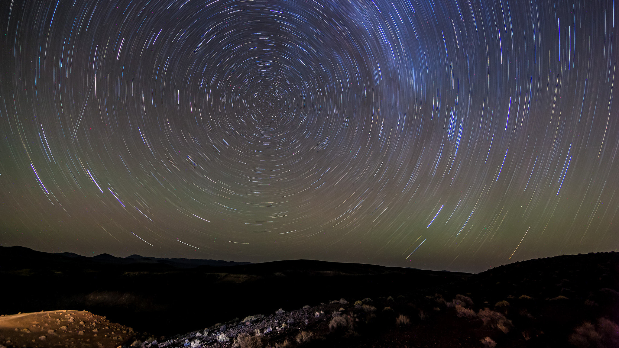 Canon EF 14mm F2.8L II USM sample photo. Death valley startrail photography