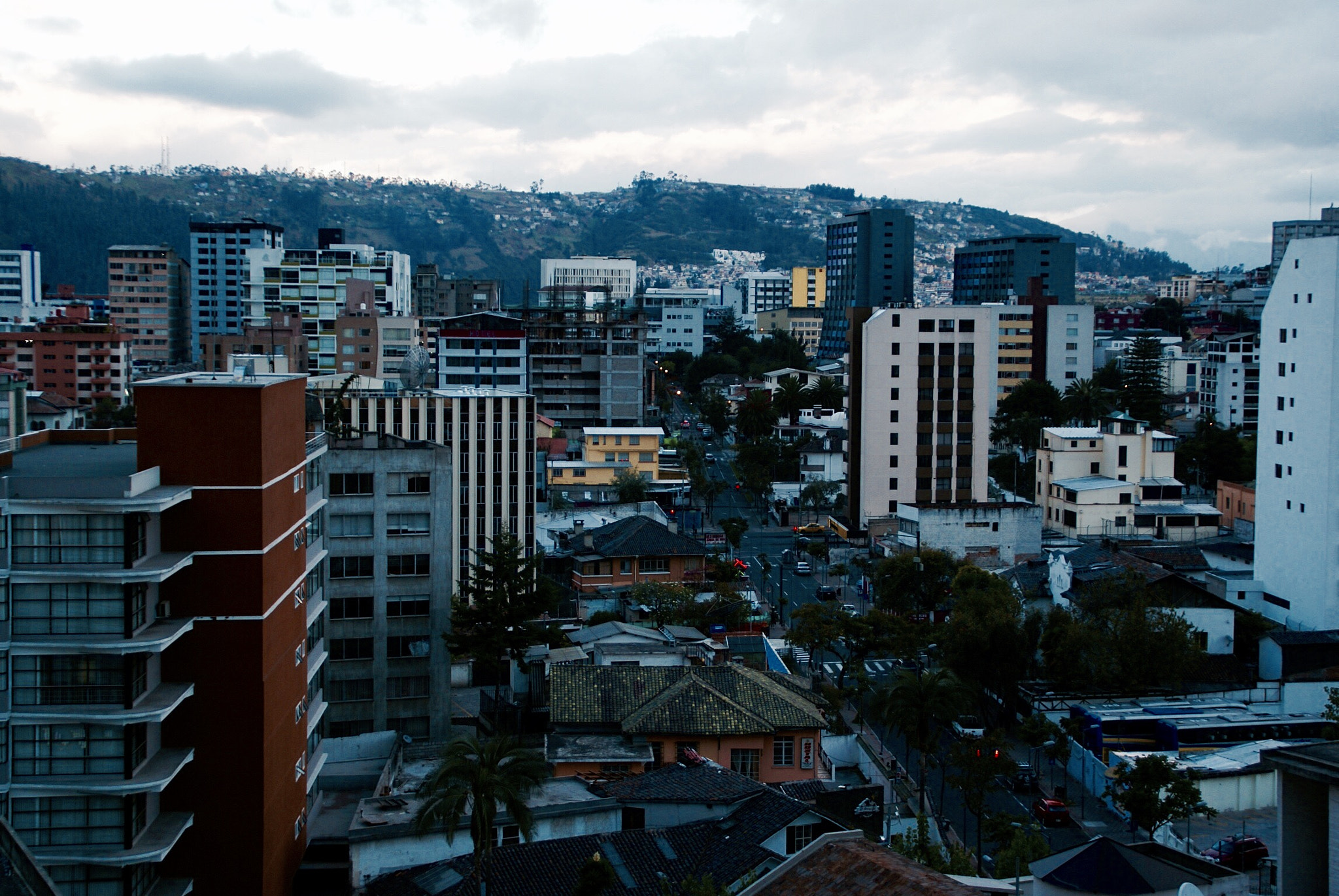 Sony Alpha DSLR-A100 sample photo. Quito, ecuador photography