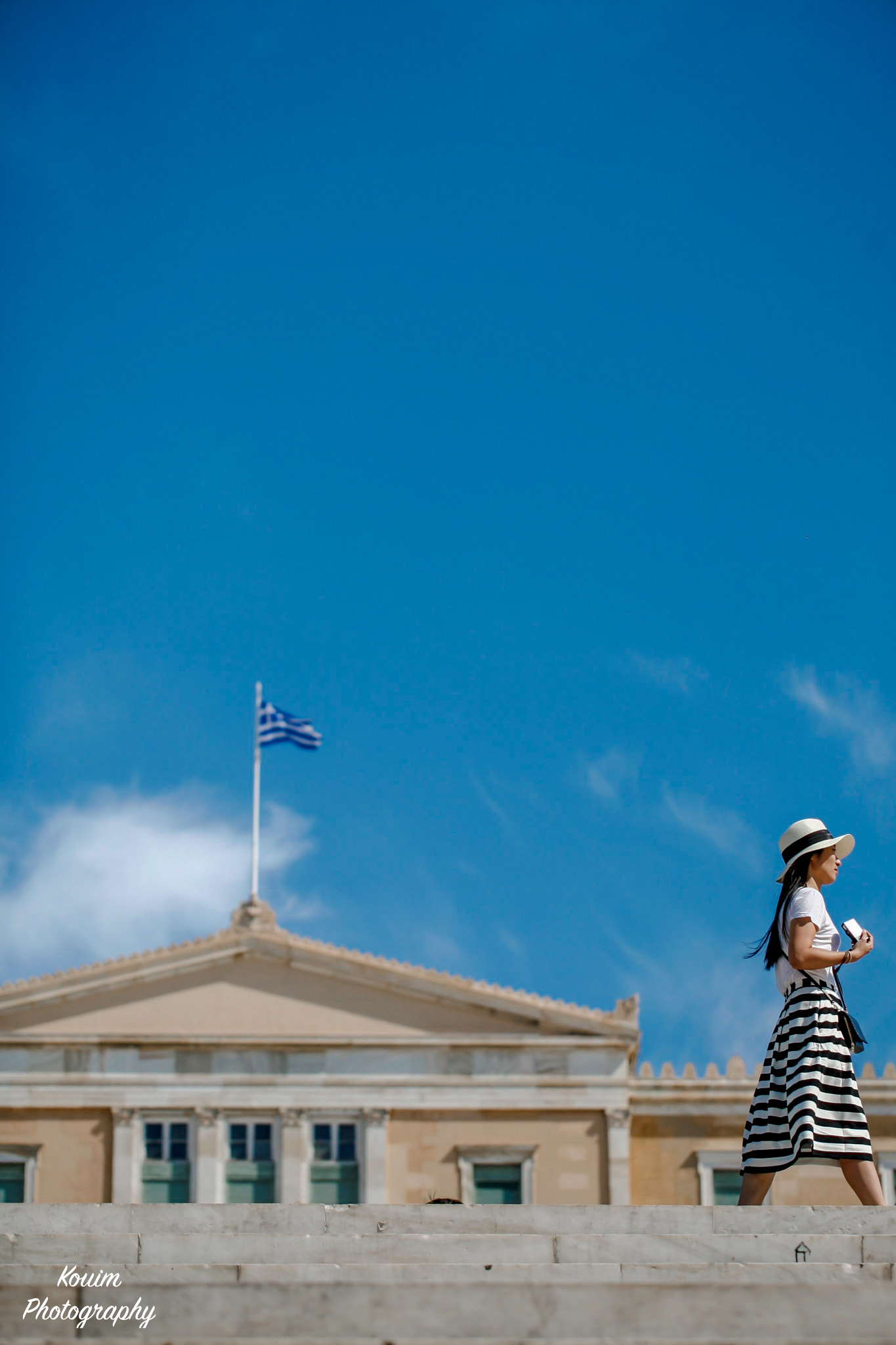 Canon EOS 5D + Canon EF 100mm F2.8L Macro IS USM sample photo. Greek flag photography