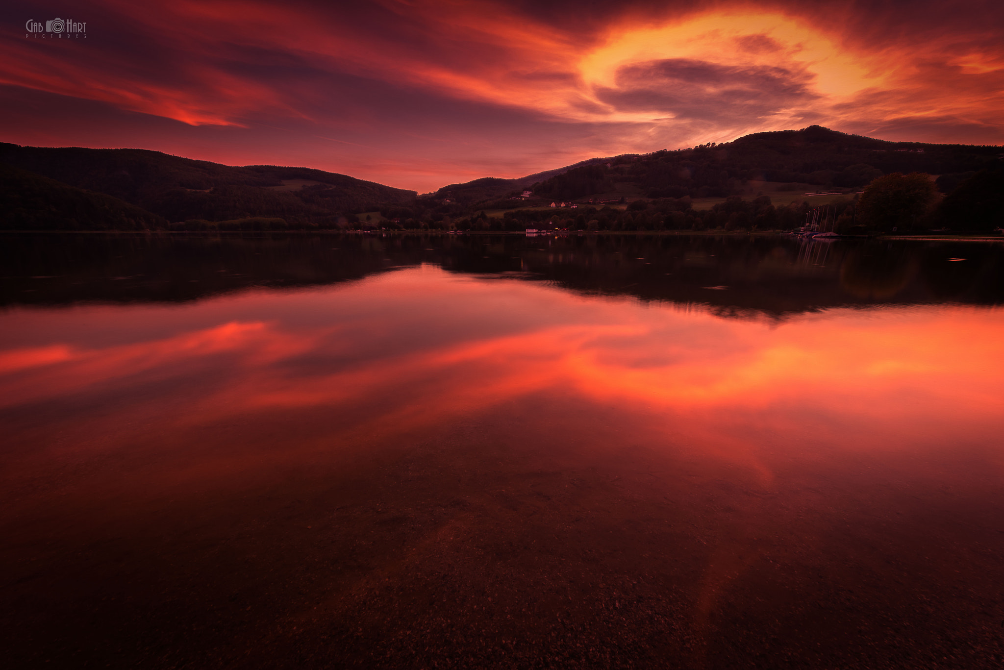 Sigma 12-24mm F4.5-5.6 II DG HSM sample photo. Sunset stubenbergsee photography