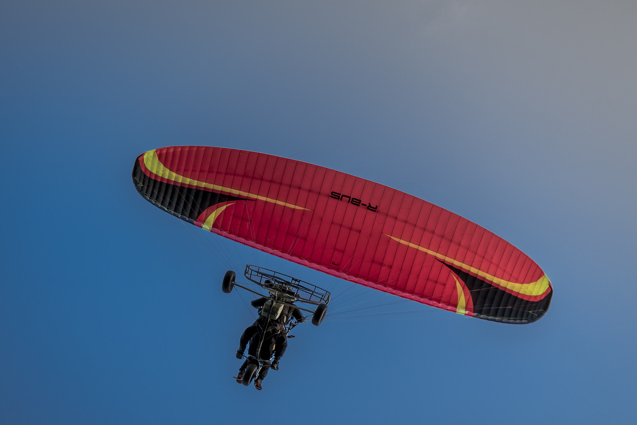 Sony a7R II + Canon EF 24-70mm F2.8L USM sample photo. Poweredparagliding photography