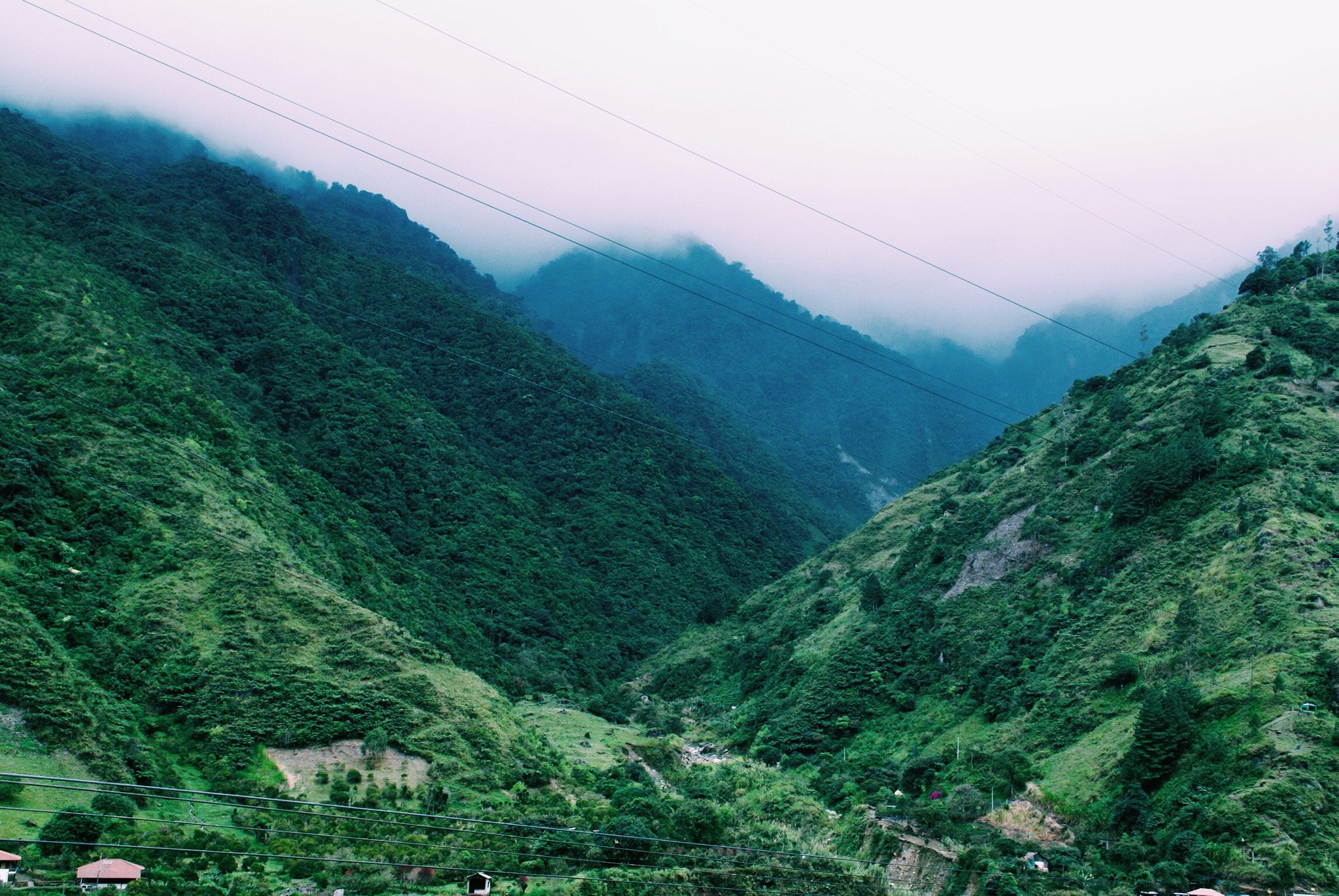 Sony Alpha DSLR-A100 sample photo. Volcanic landscape in ecuador photography