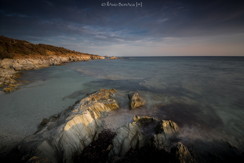 Sigma 12-24mm F4.5-5.6 II DG HSM sample photo. Come può uno scoglio arginare il mare sardegna settembre photography