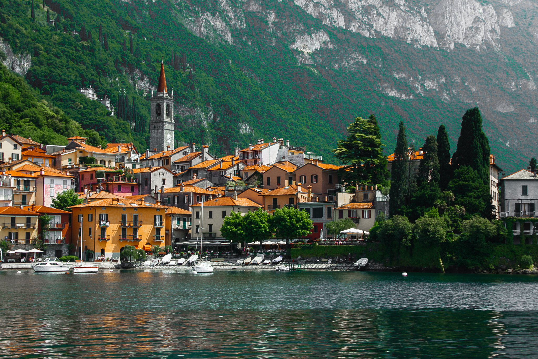 Sigma 18-250mm F3.5-6.3 DC OS HSM sample photo. Varenna from lake como photography