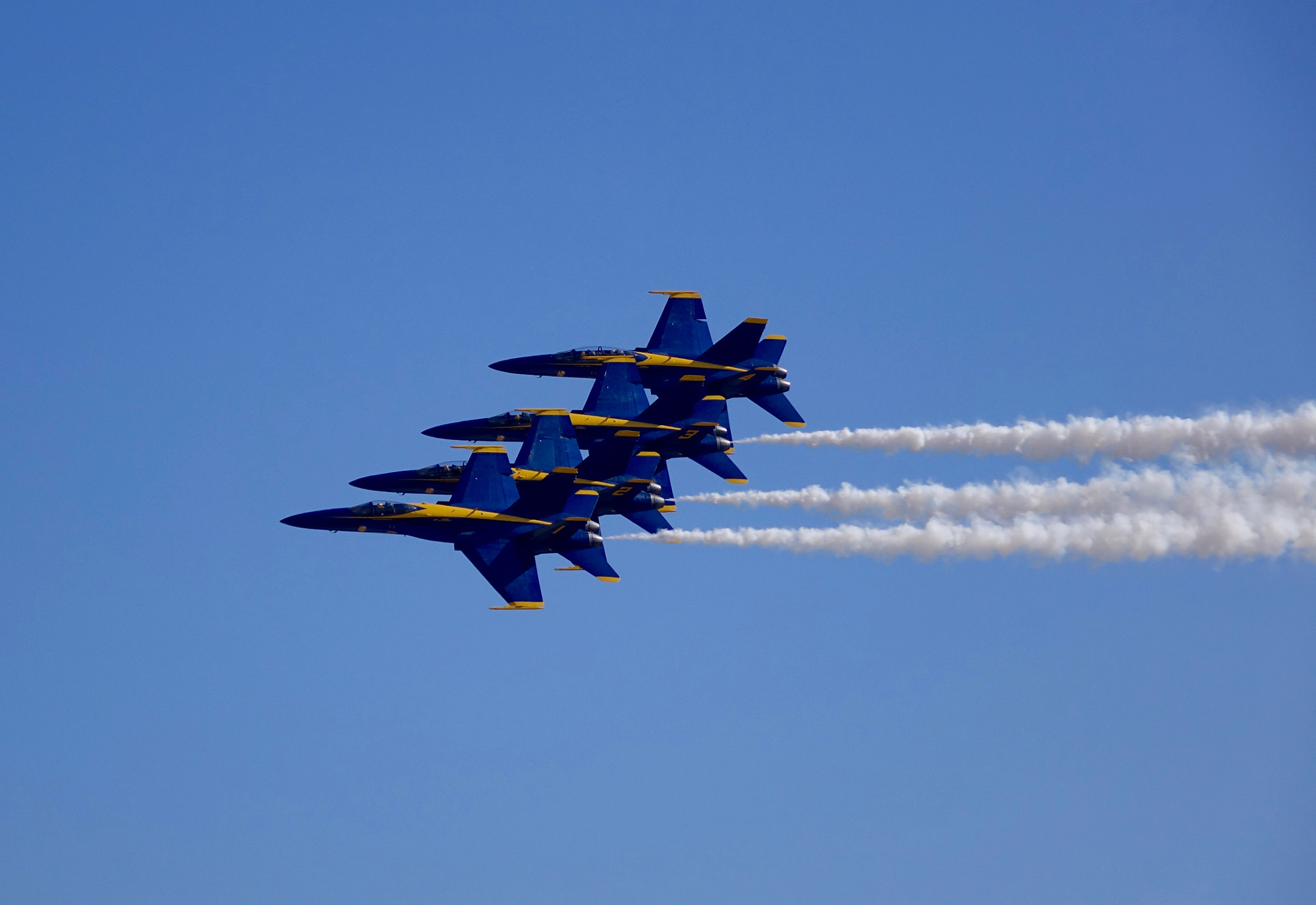 Sony Cyber-shot DSC-RX10 II sample photo. Blue angels in flight photography