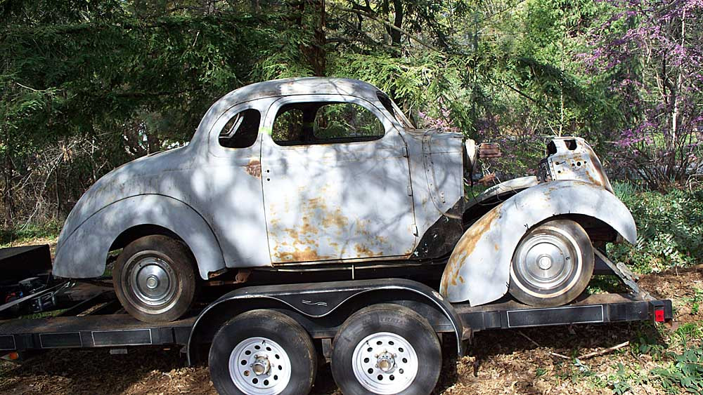 Kodak Z1275 ZOOM DIGITAL CAMERA sample photo. 1936 plymouth ontrailer photography
