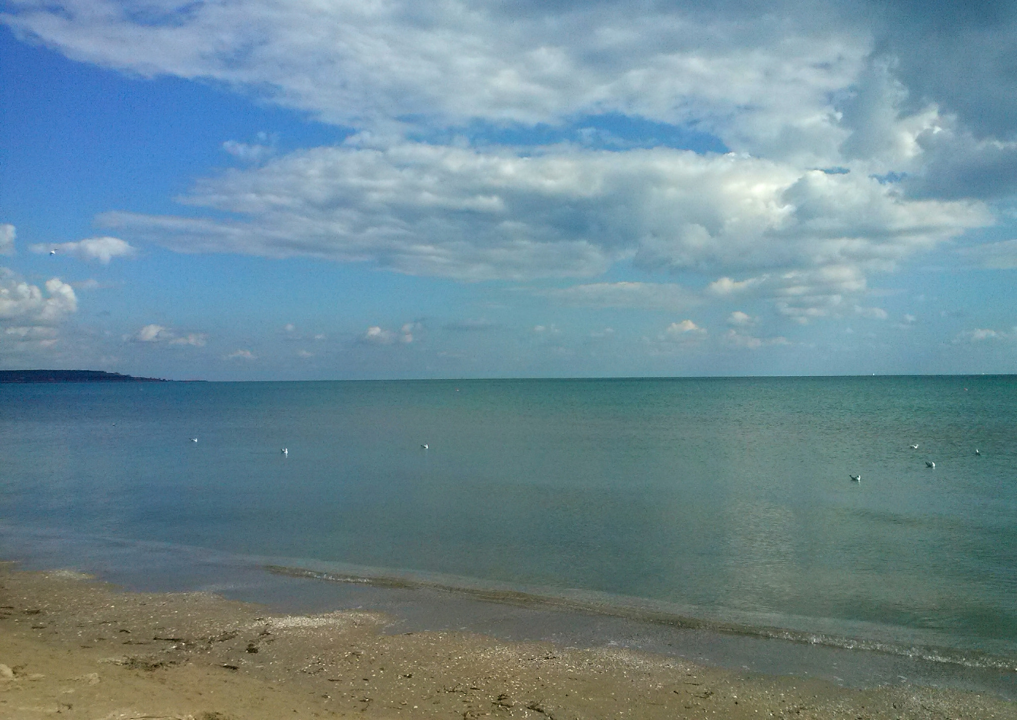 LG Optimus L5 sample photo. Sea photography