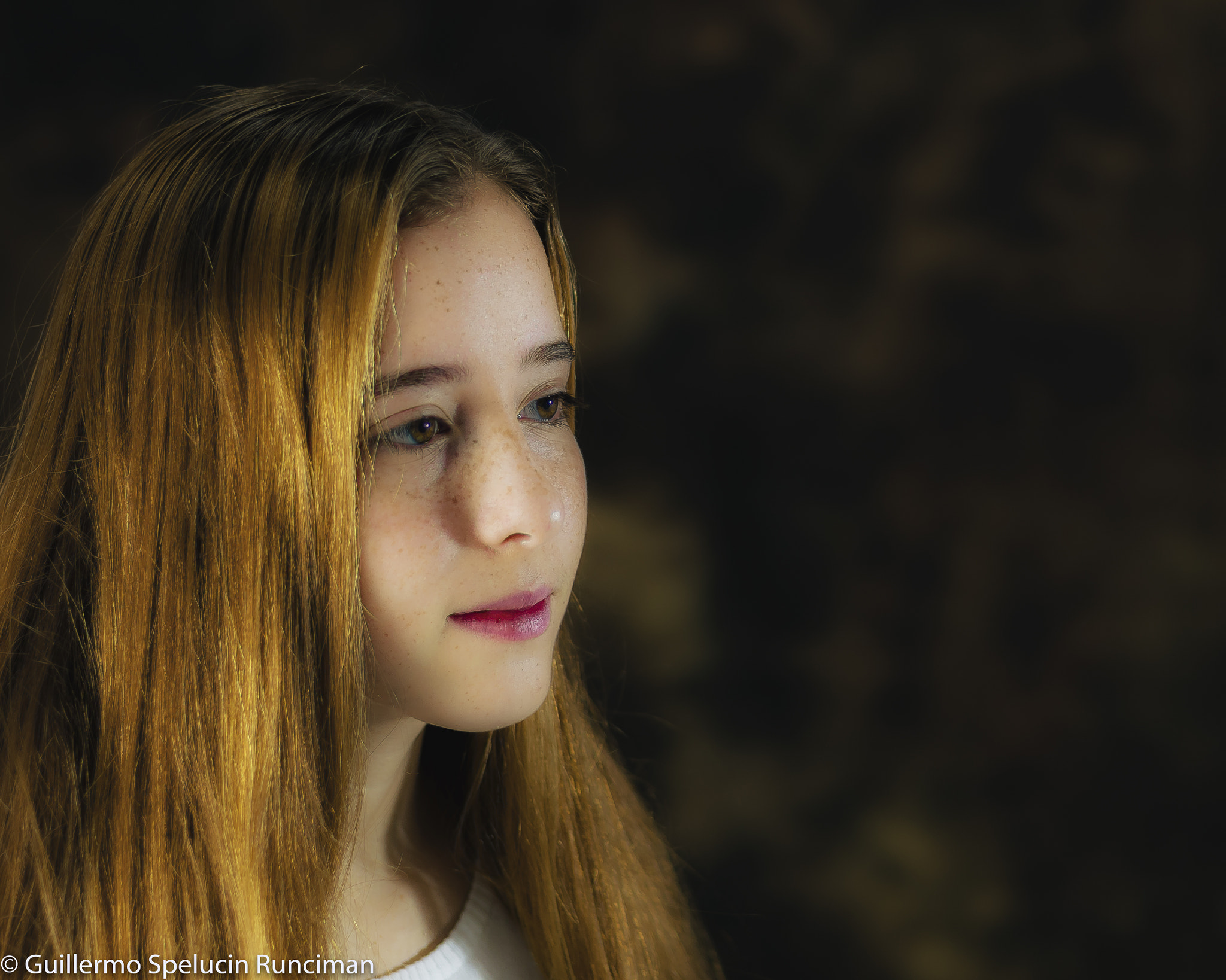 Sony ILCA-77M2 + Sony 50mm F1.4 sample photo. Cute redhead photography
