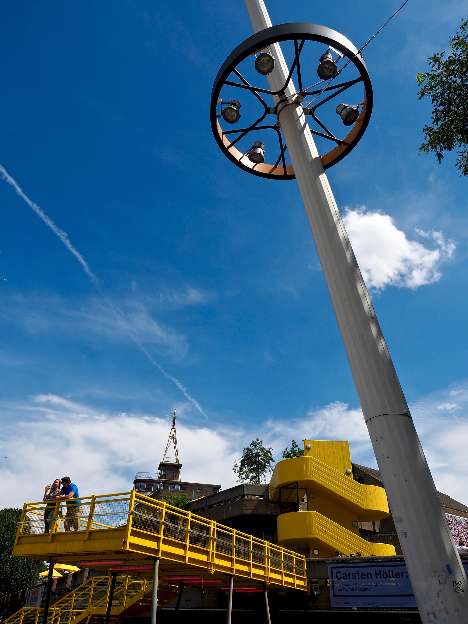 Olympus OM-D E-M5 II sample photo. Southbank centre photography