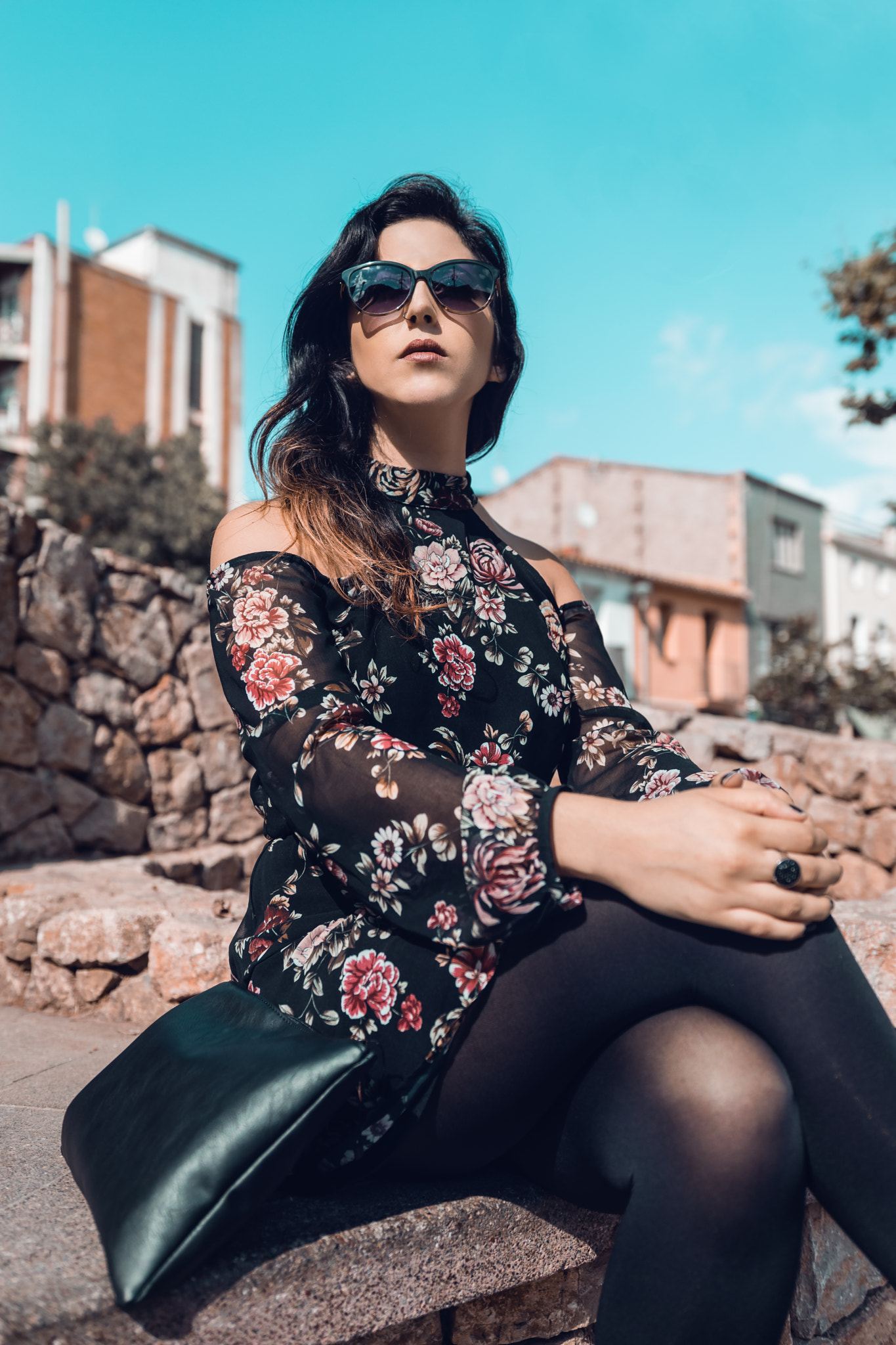 Nikon D3300 + Sigma 18-35mm F1.8 DC HSM Art sample photo. Flower dress girl photography