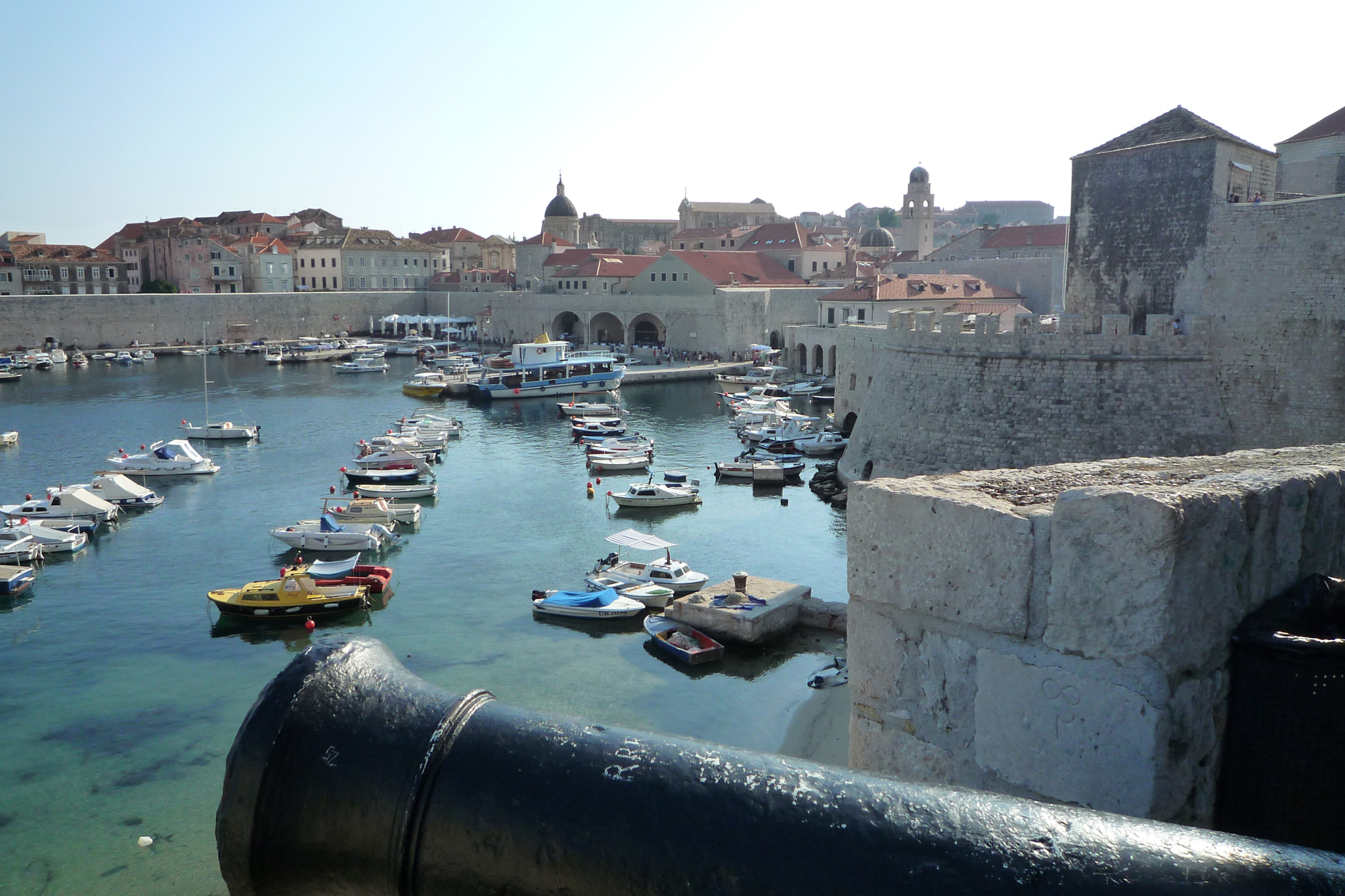 Panasonic DMC-FX500 sample photo. Dubrovnik harbour  photography