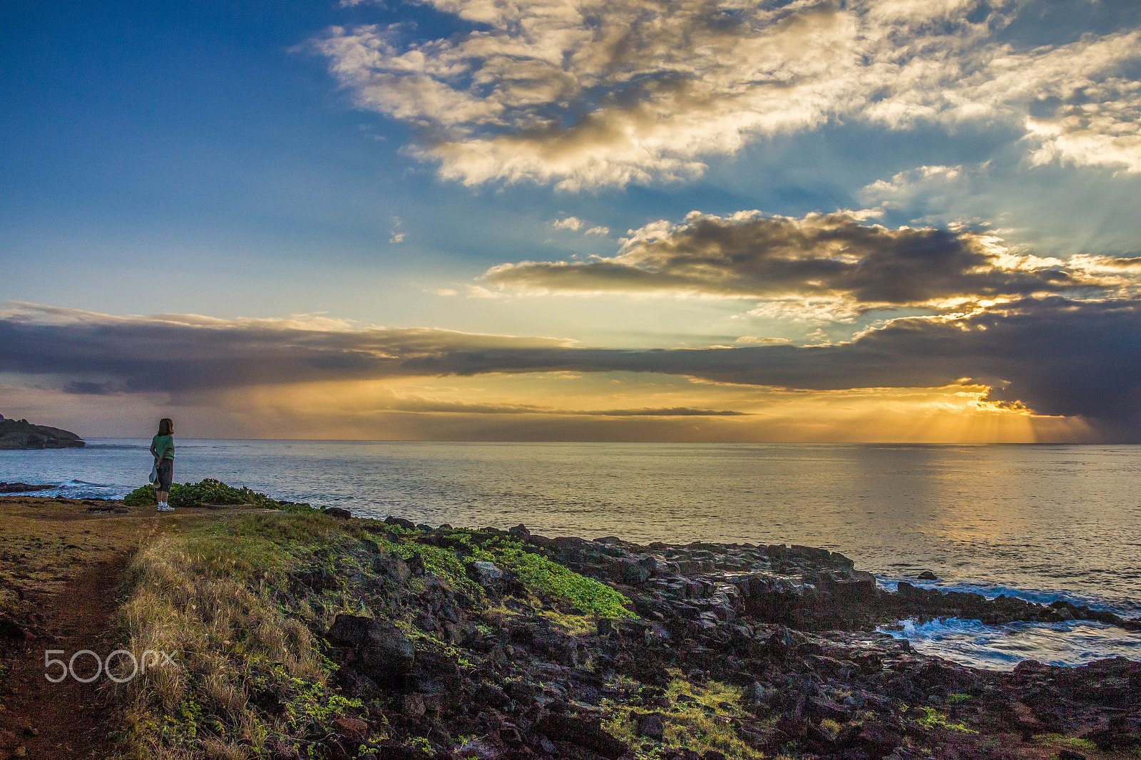 Canon EOS 550D (EOS Rebel T2i / EOS Kiss X4) + Tamron AF 18-250mm F3.5-6.3 Di II LD Aspherical (IF) Macro sample photo. Hawaiian sunrise photography