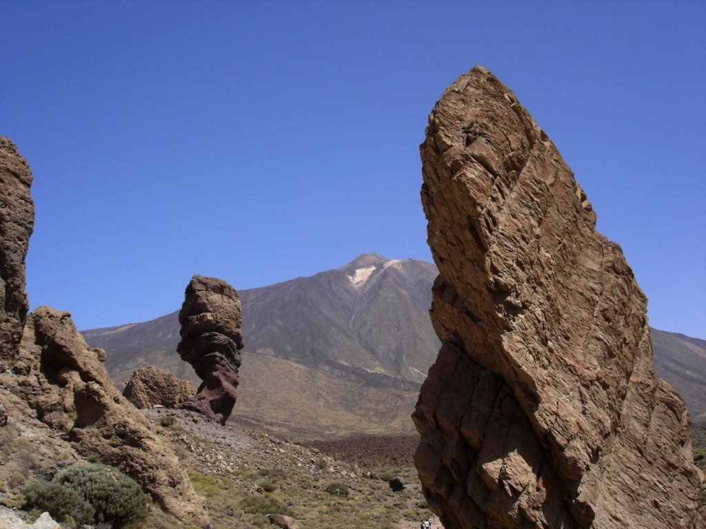 Sony DSC-W1 sample photo. Tenerife pico del teide photography
