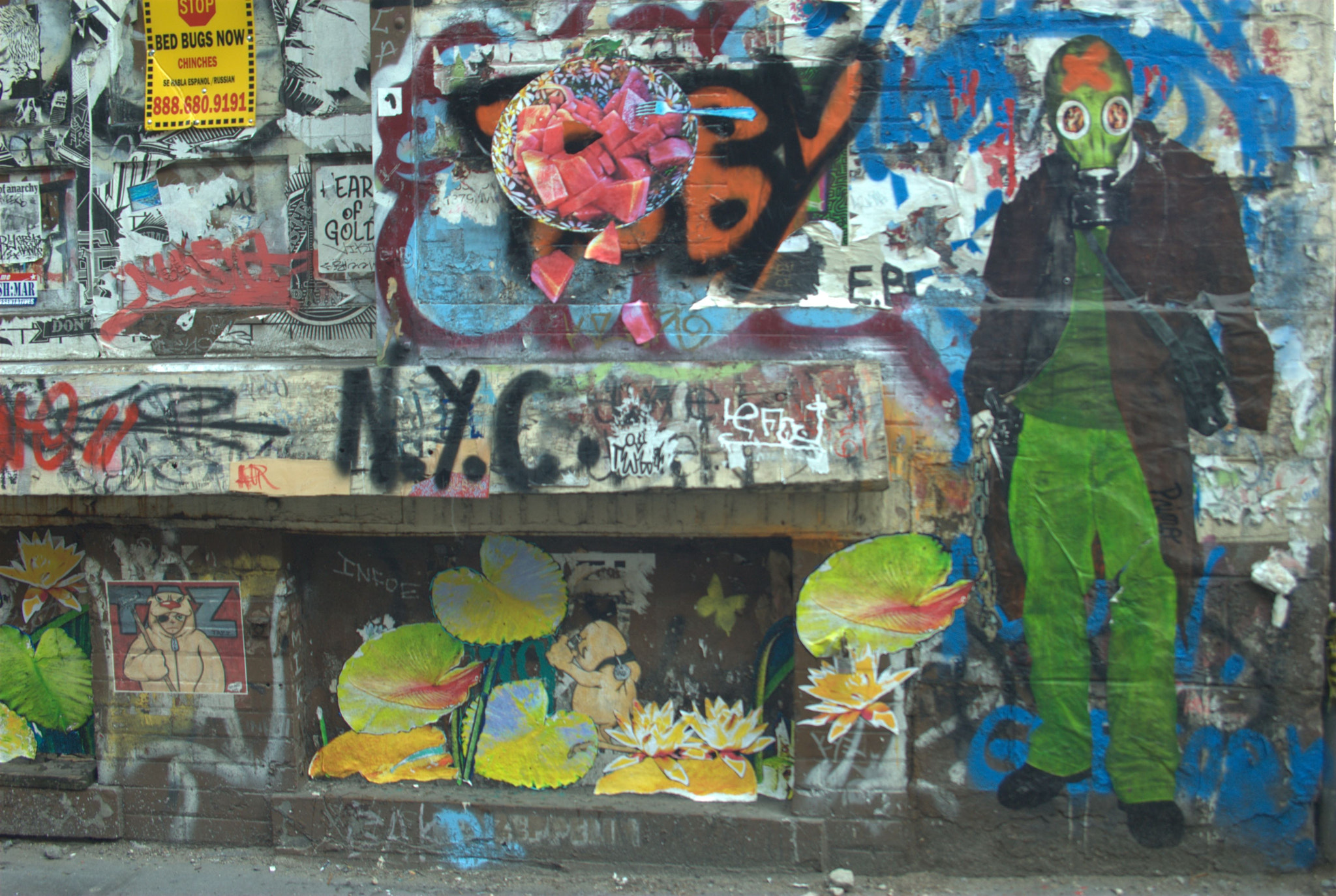 Nikon D200 + Manual Lens No CPU sample photo. Canal street graffiti photography