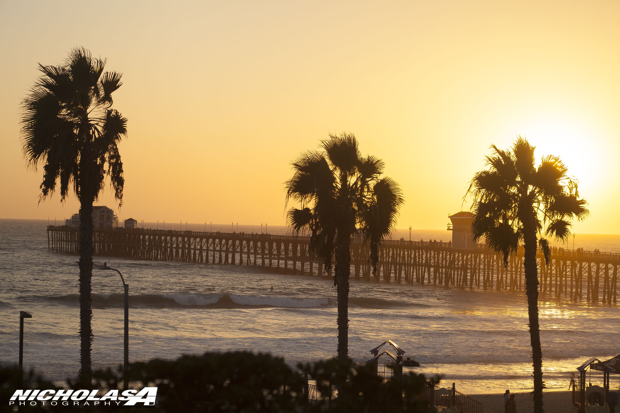 Canon EF 75-300mm f/4-5.6 USM sample photo. Sunset by oceanside photography