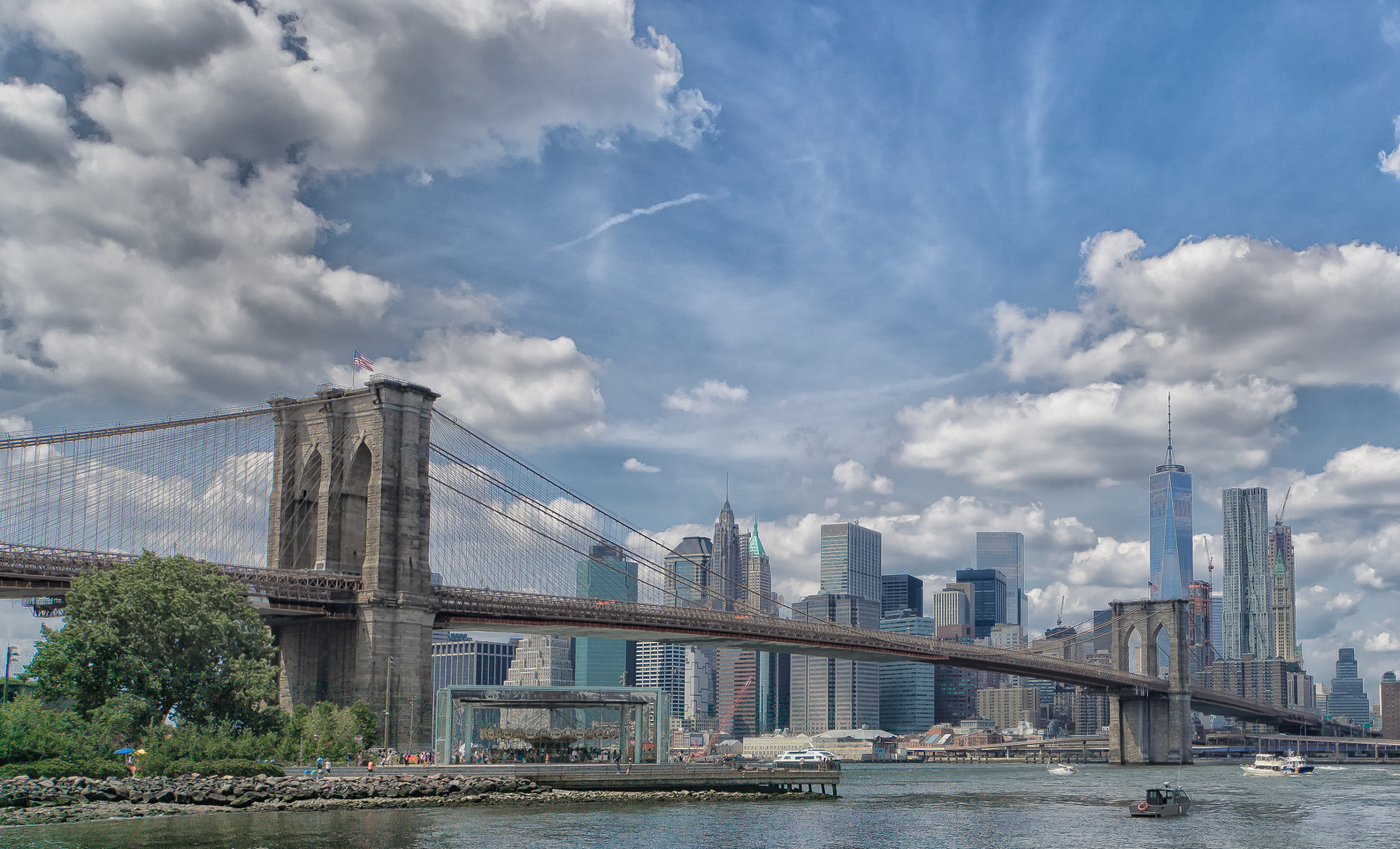 Sony a6000 sample photo. Brooklyn bridge photography