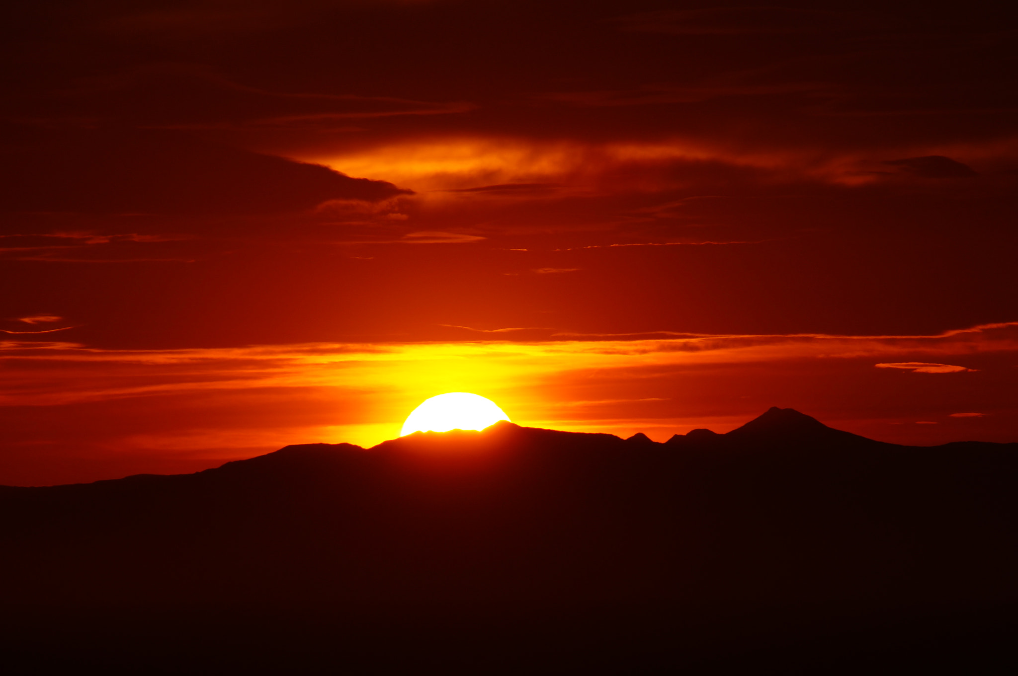 Sony 75-300mm F4.5-5.6 sample photo. Sunset on pacific from the boat photography