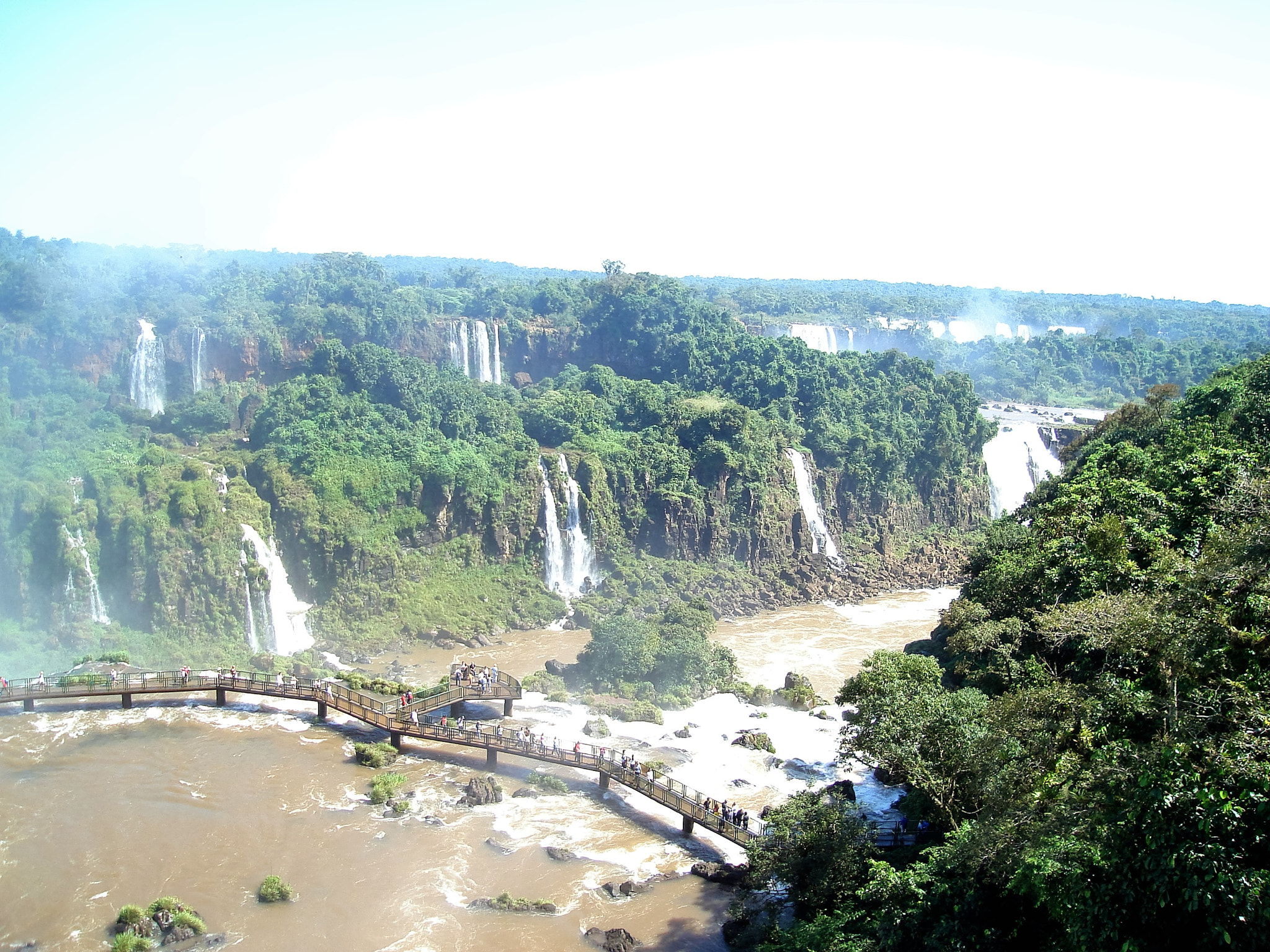 Sony DSC-S600 sample photo. Iguazu falls - pr - br photography