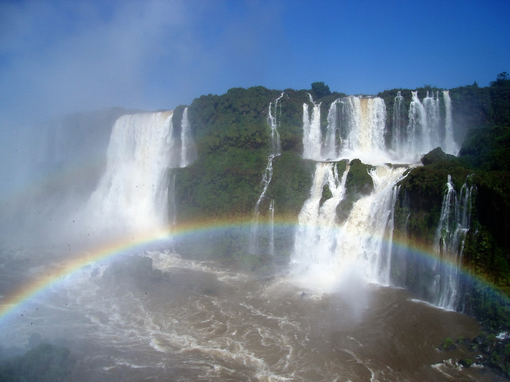 Sony DSC-S600 sample photo. Iguazu falls, pr, br photography