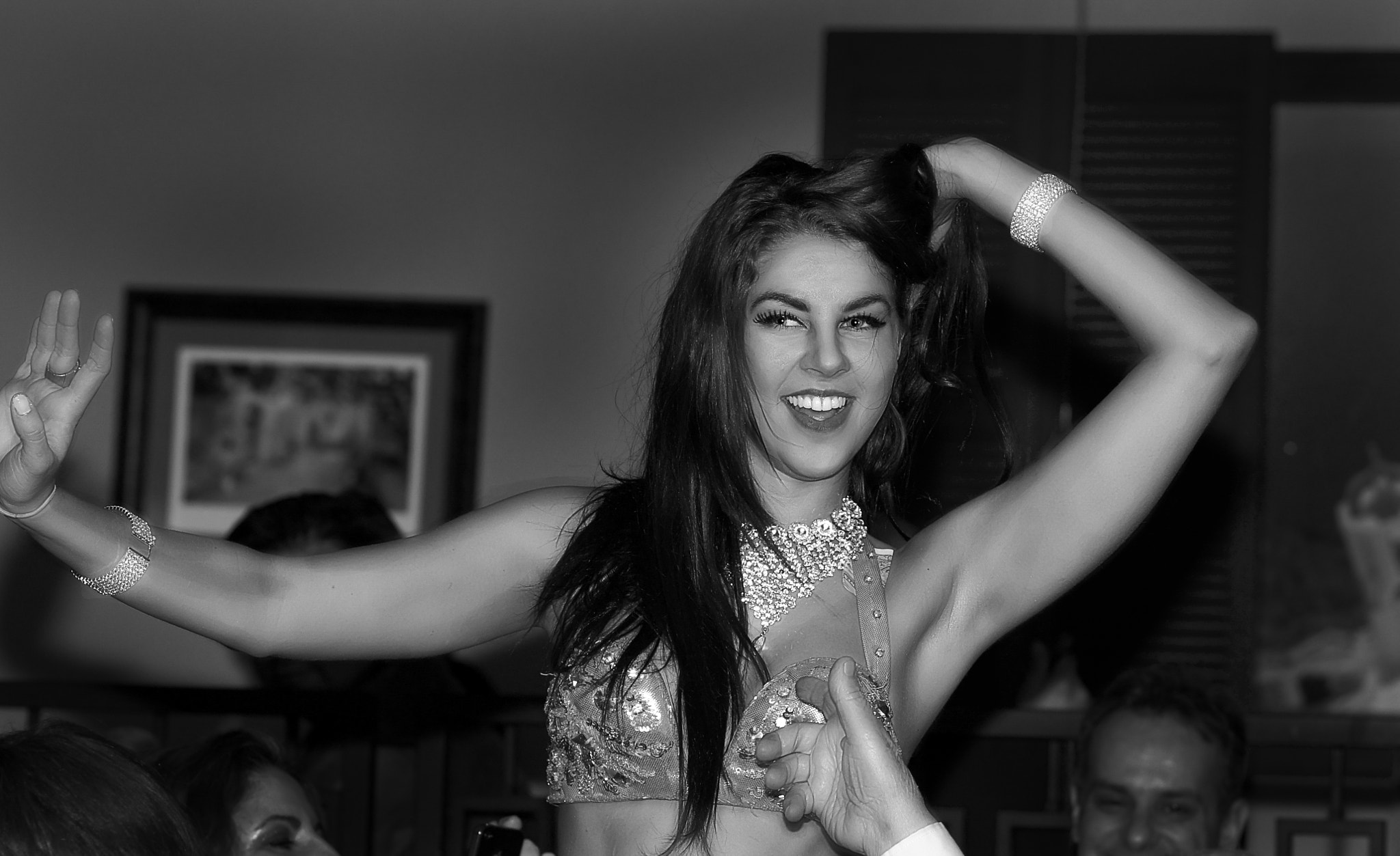 85mm F1.4 sample photo. Belly dancer photography