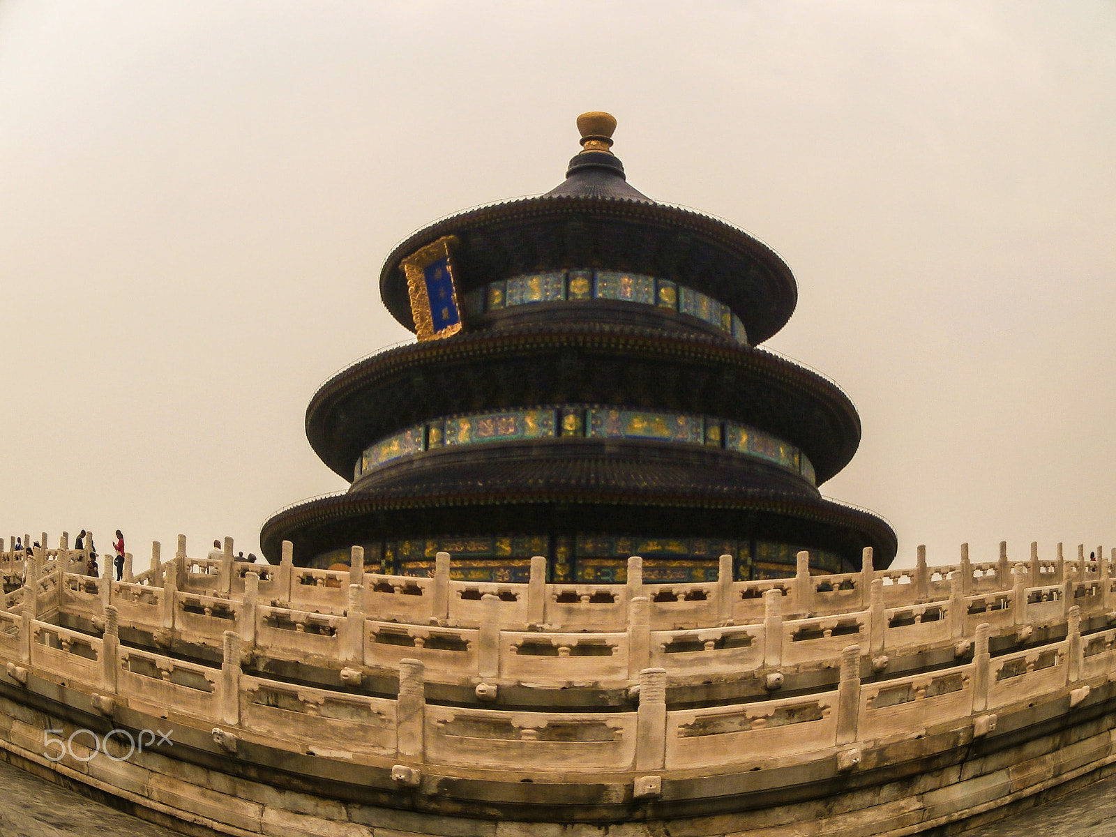 Olympus VR340,D750 sample photo. Temple of heaven photography