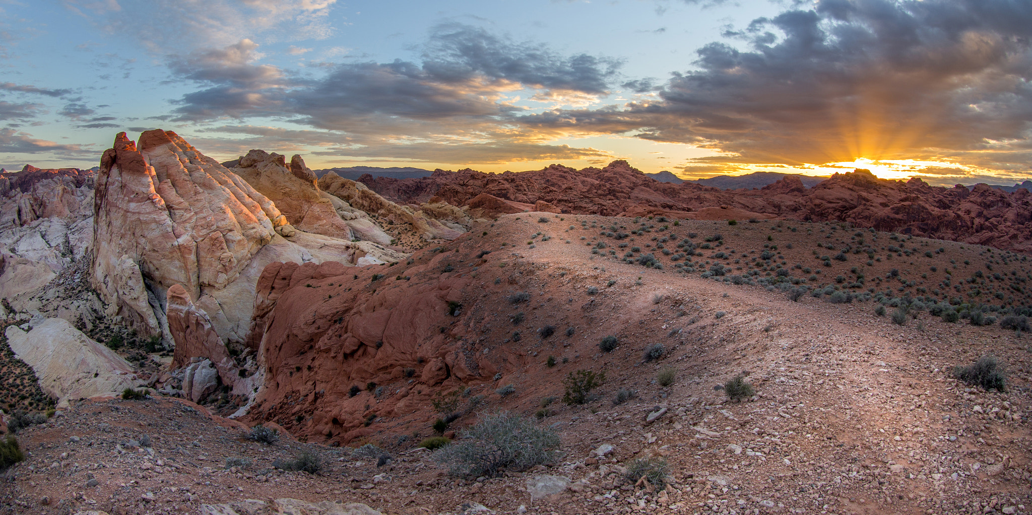 Canon EF 8-15mm F4L Fisheye USM sample photo. Valley of fire path photography