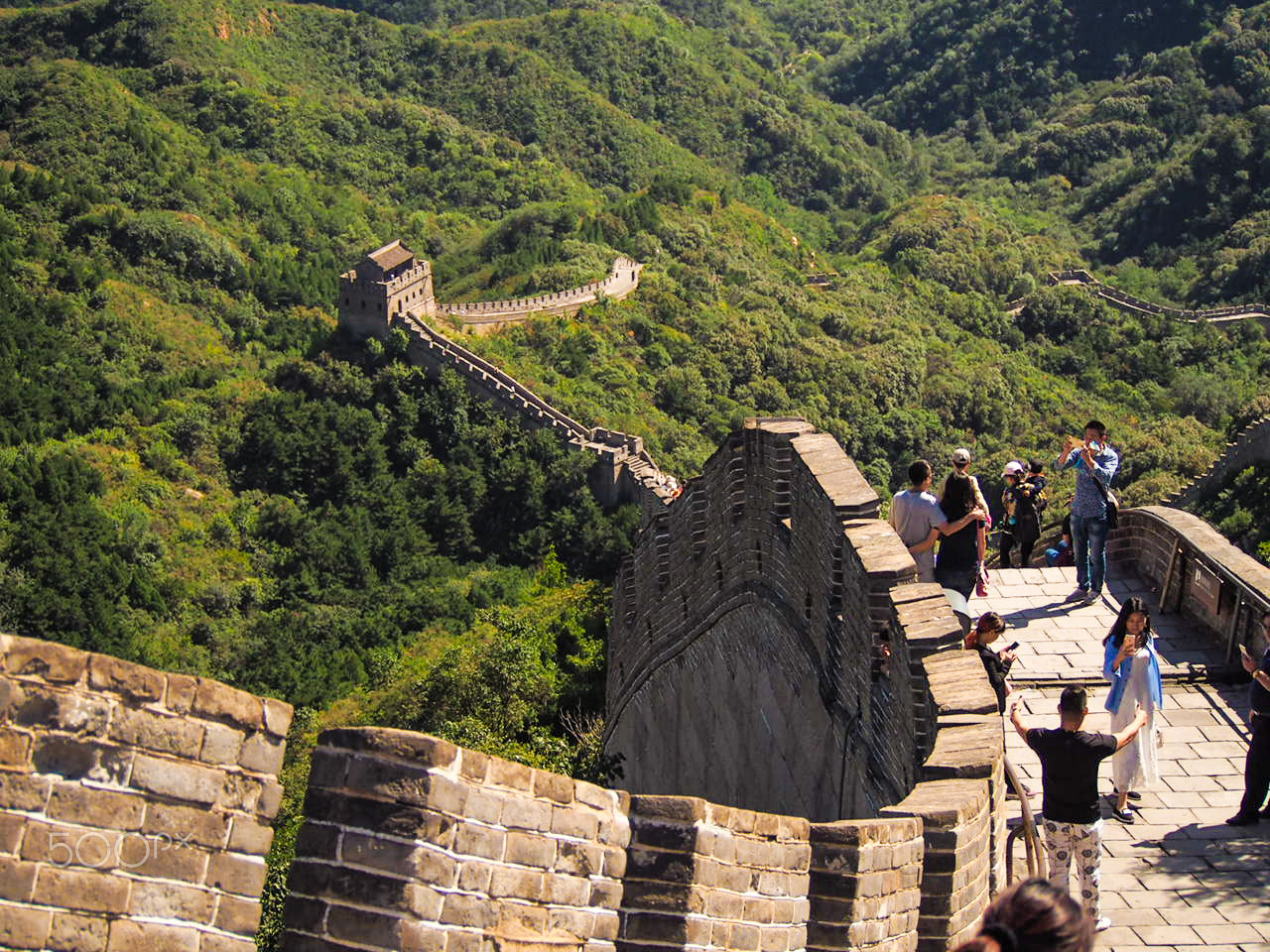 Olympus PEN E-PL6 sample photo. Great wall of china photography