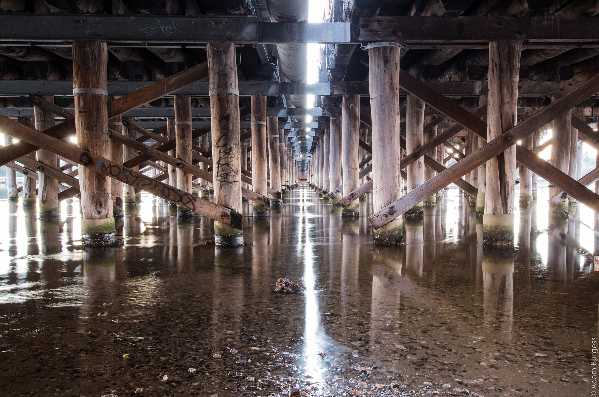 Sigma 10-20mm F3.5 EX DC HSM sample photo. Water under the bridge photography