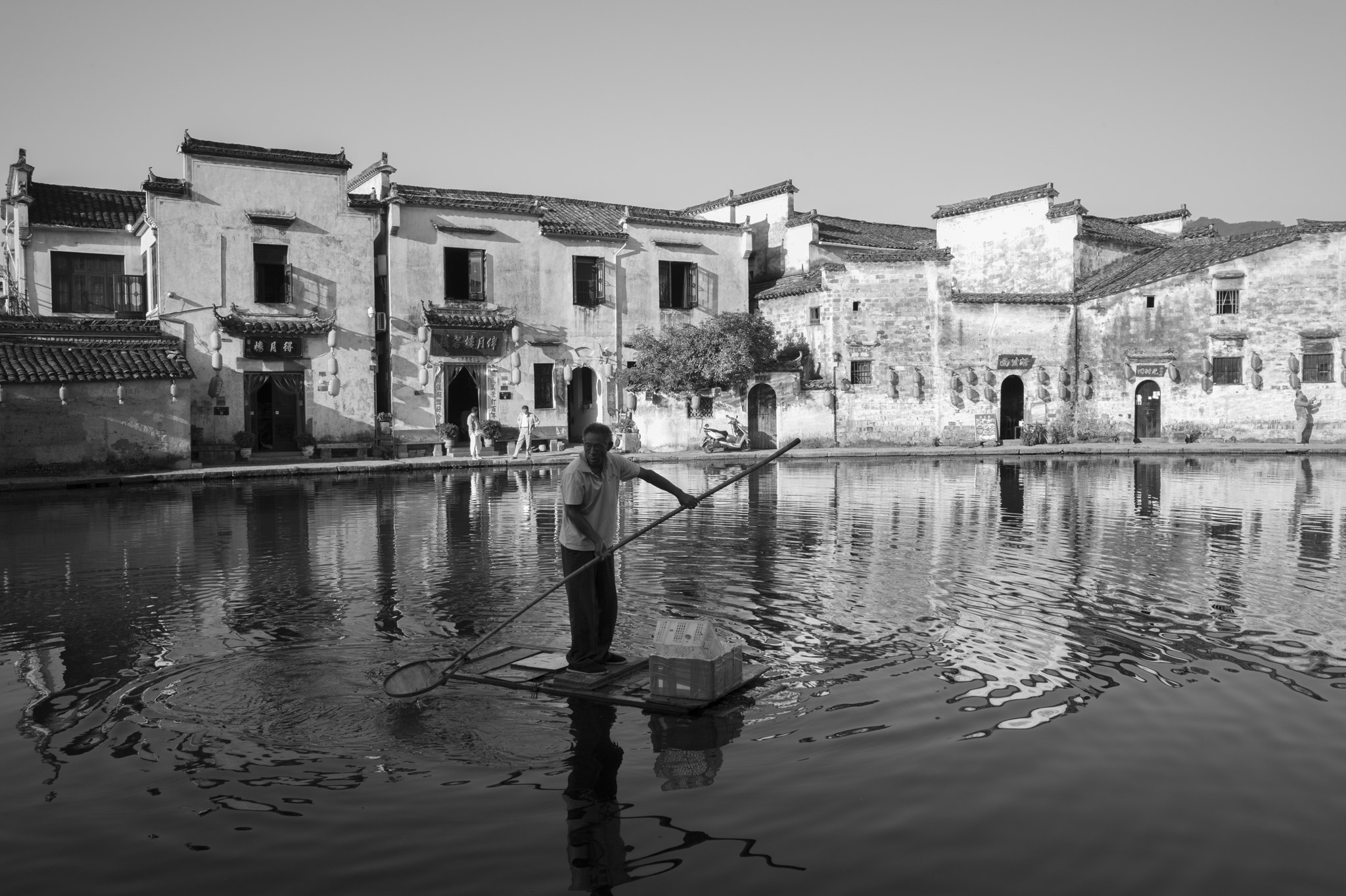 Leica Summicron-M 28mm F2 ASPH sample photo. Beautiful moon marsh of hongcun photography