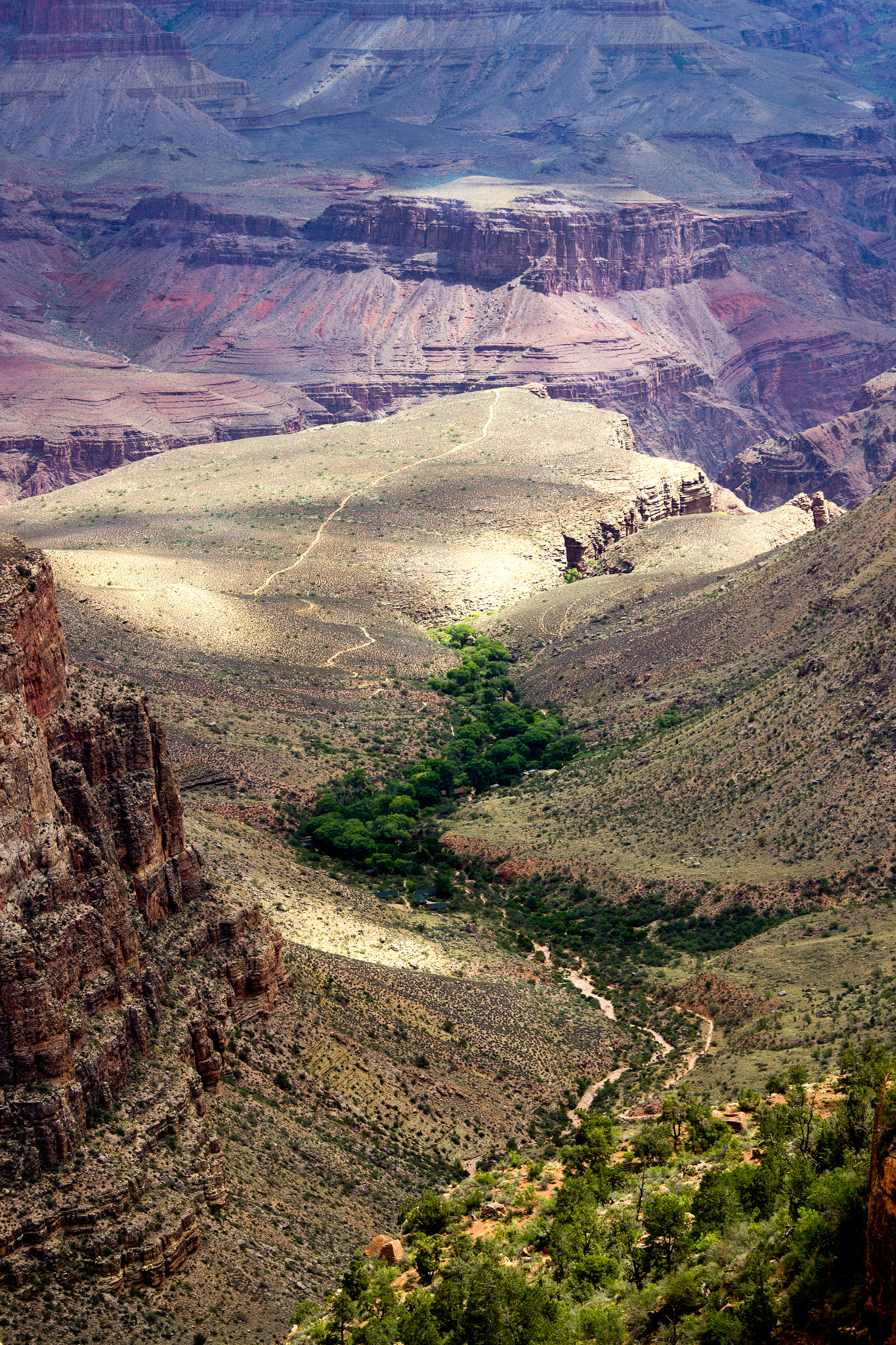 Canon EOS 600D (Rebel EOS T3i / EOS Kiss X5) + Sigma 24-105mm f/4 DG OS HSM | A sample photo. The path into the canyon photography