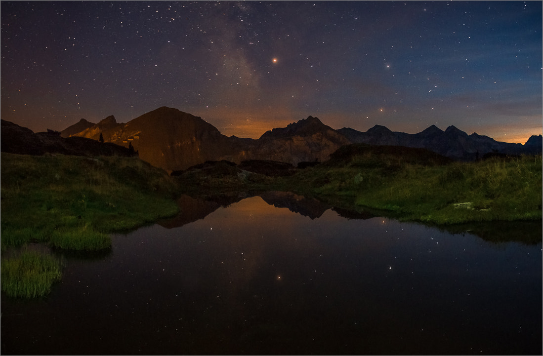 Pentax smc DA 14mm F2.8 ED (IF) sample photo. Krummschnabelsee photography