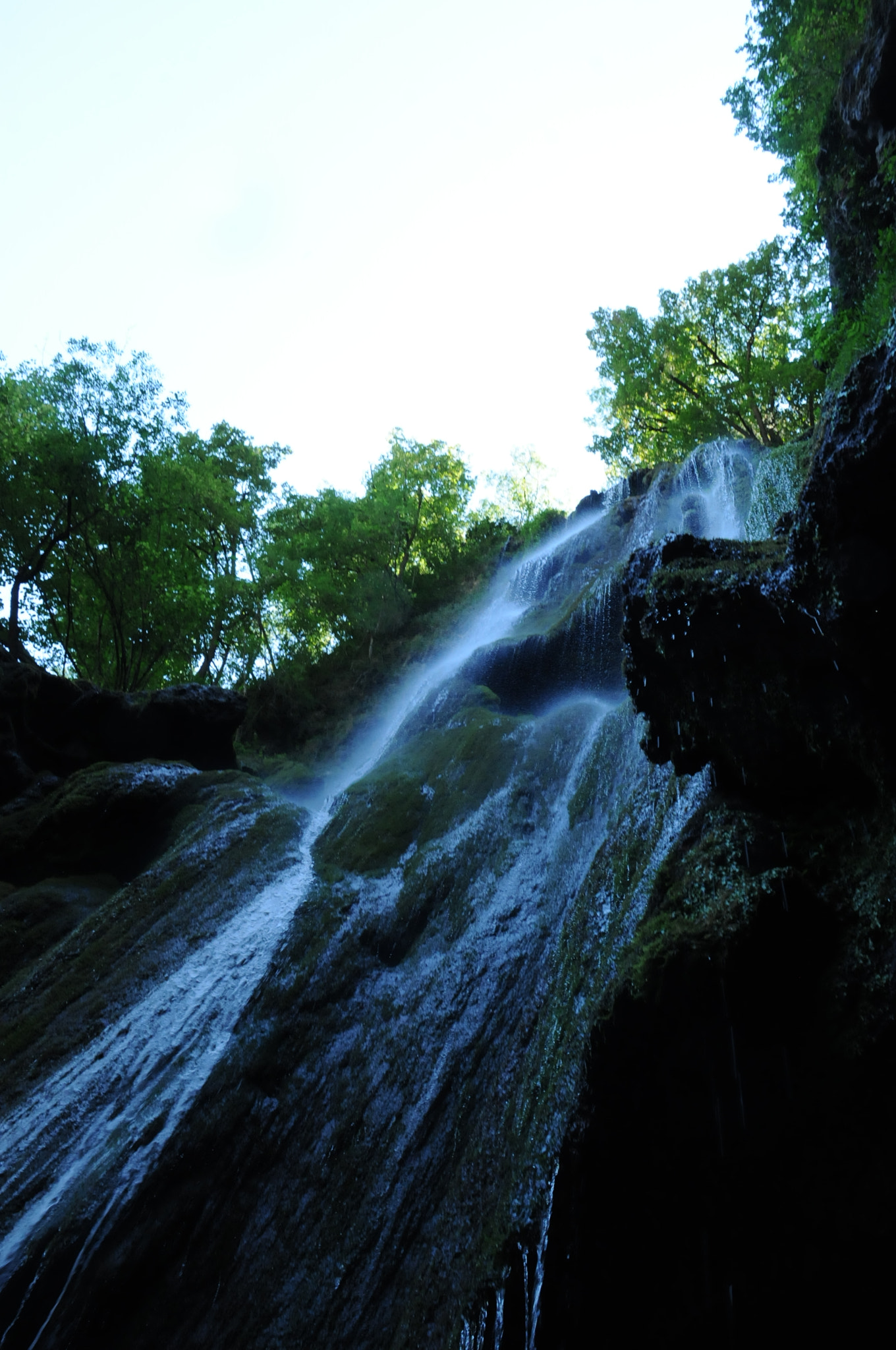 Nikon D300S sample photo. Waterfall (made by my brother) photography