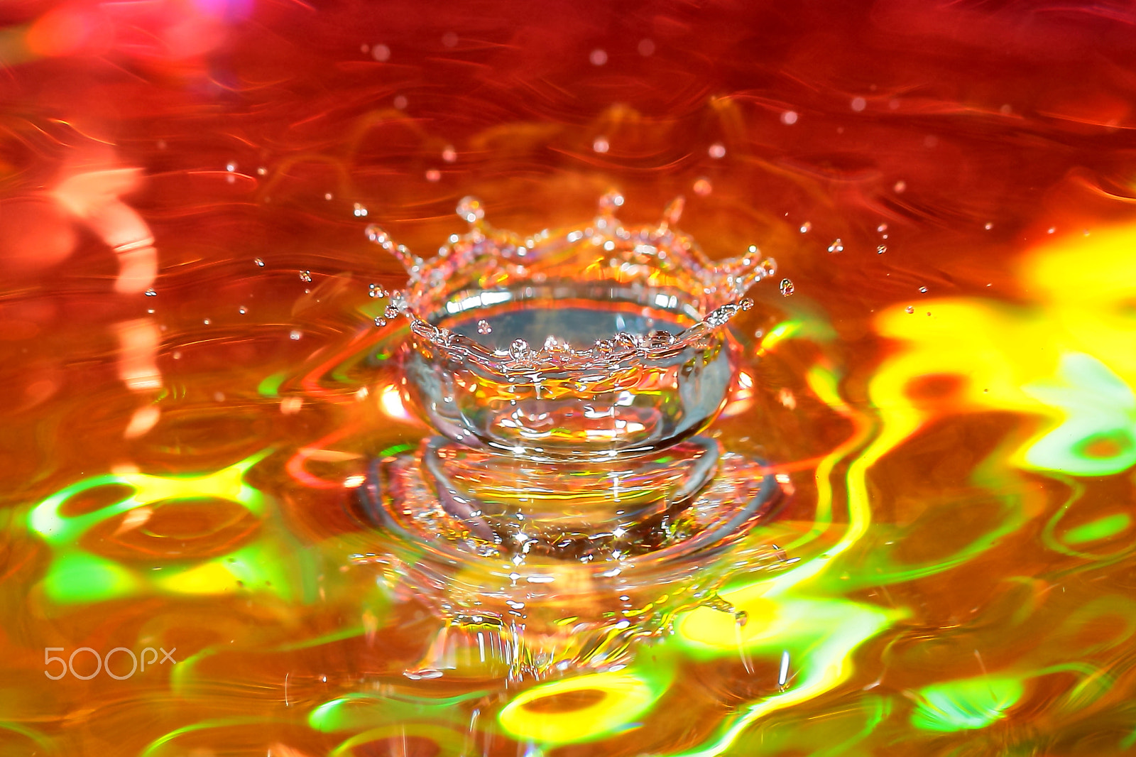Canon EF 100mm F2.8 Macro USM sample photo. Milk crown photography
