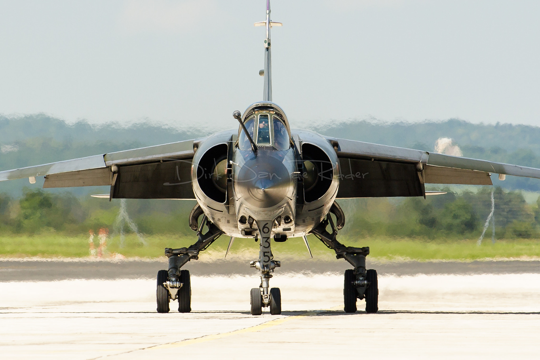 Canon EOS 20D sample photo. French air force mirage f1cr 635 photography