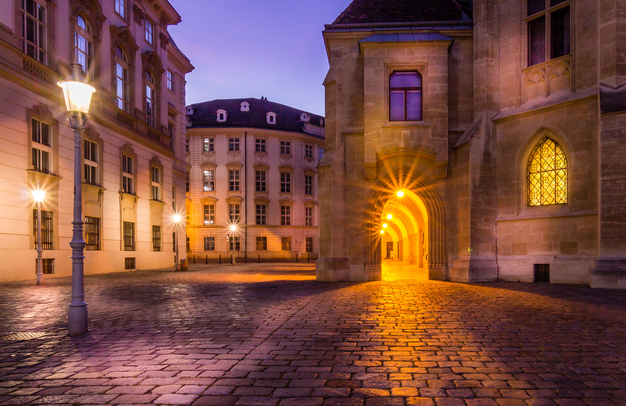 Sigma 10-20mm F3.5 EX DC HSM sample photo. Vienna city lights photography