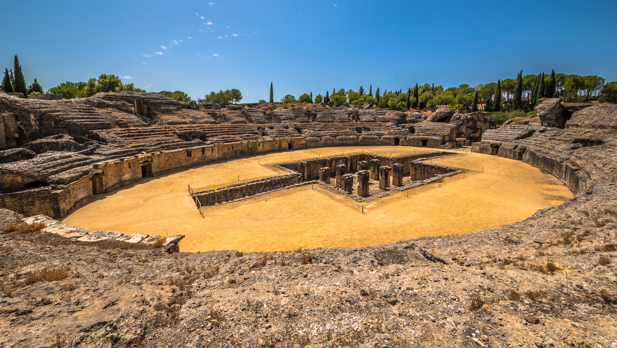 Sigma 12-24mm F4.5-5.6 II DG HSM sample photo. Anfiteatro de italica photography